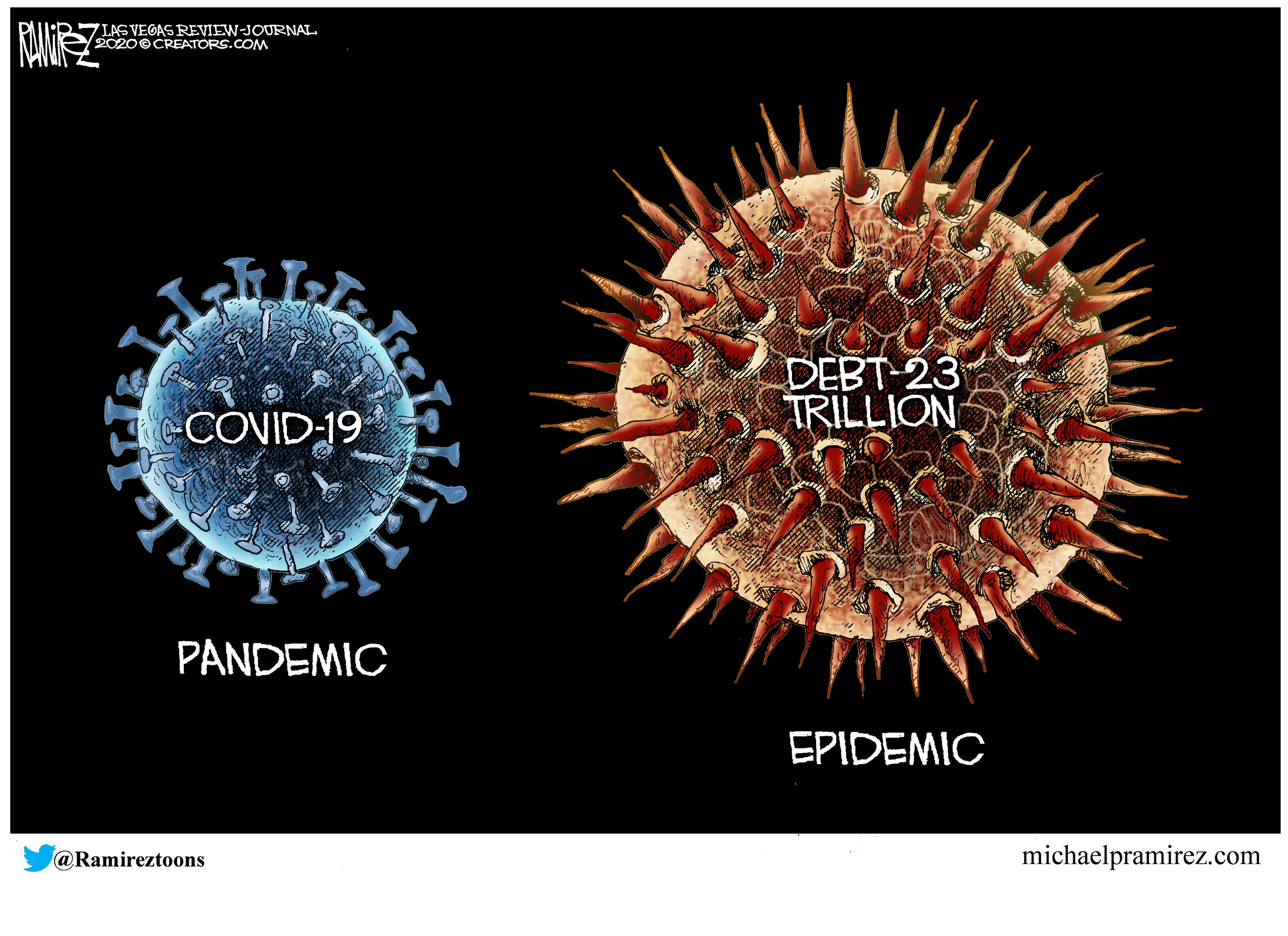 Slide 34 of 50: Michael Ramirez/Creators