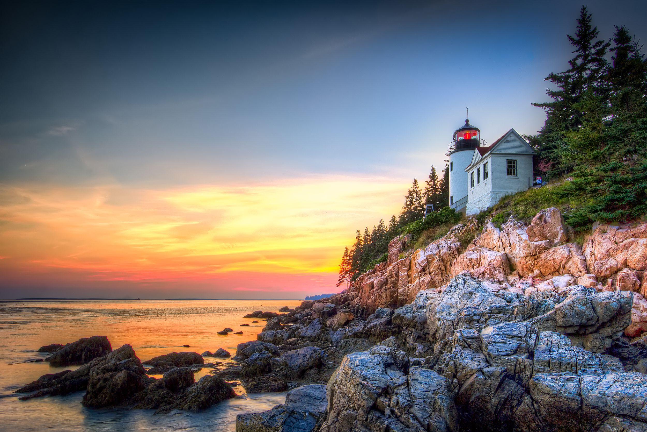<p>One of the most stunning places to visit in the Northeast, <a href="https://www.nps.gov/acad/index.htm">Acadia National Park</a> spans ocean shoreline, coastal forests, remote islands and rocky mountains. There are 45 miles of historic carriage roads where visitors can set off on bikes and 125 miles of trails for hiking enthusiasts. </p>