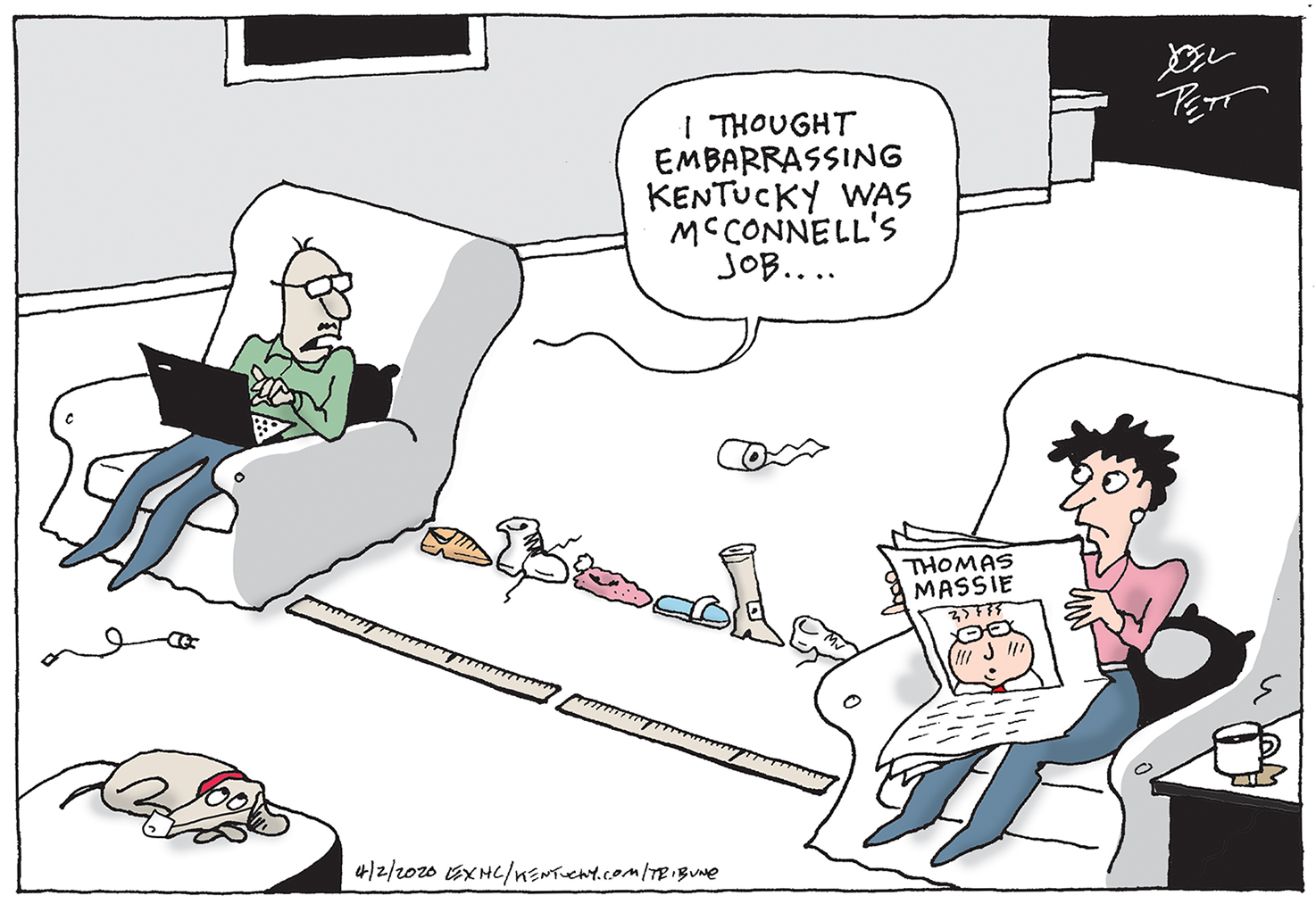 Slide 10 of 50: Joel Pett/Lexington Herald Leader