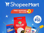 Shop your essentials from Shopee Mart, free delivery with minimum spend