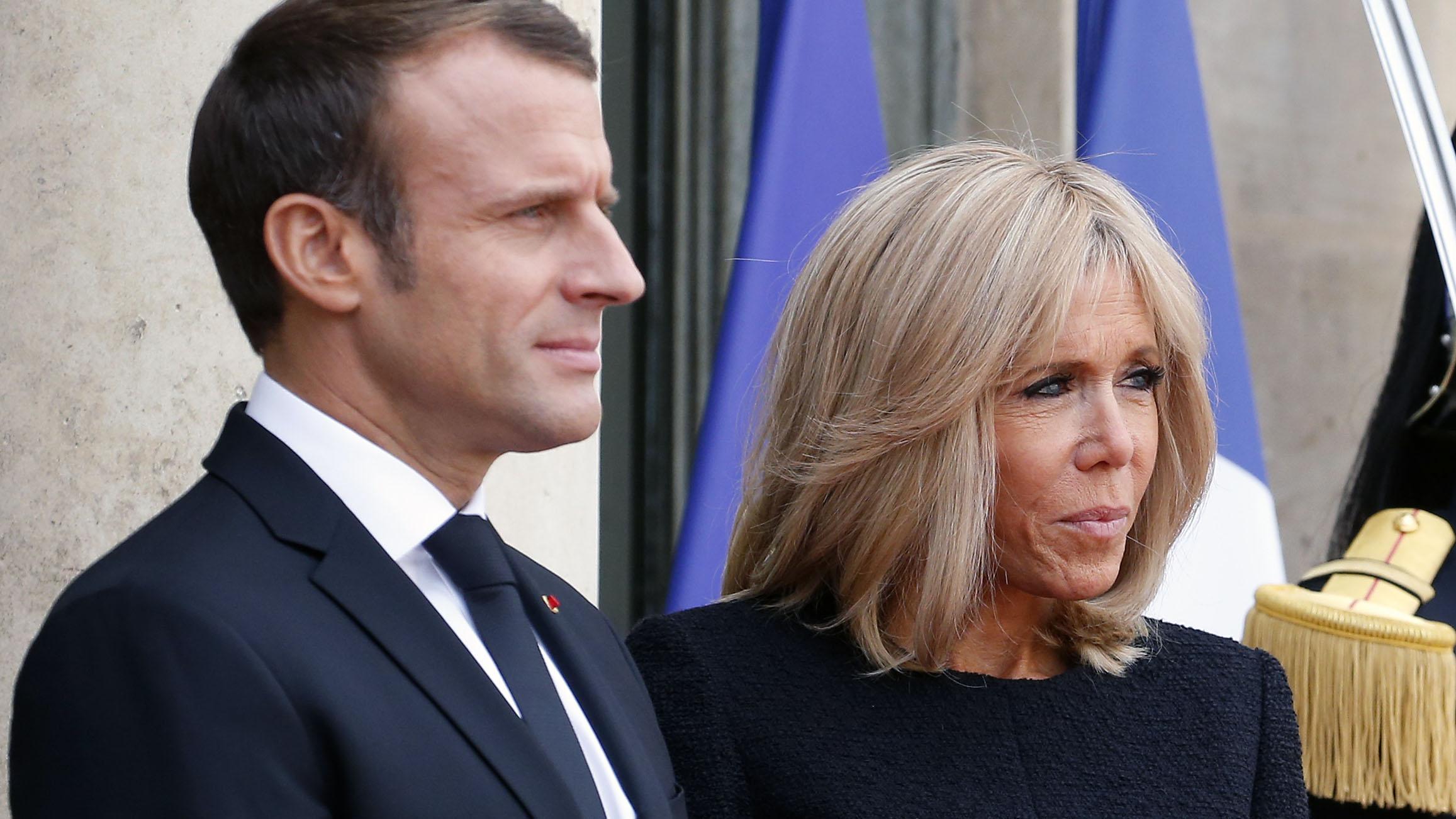 Кто жена макрона президента франции. Бриджит жена президента Франции. Бриджит Макрон и Эммануэль Макрон. Бриджит Макрон жена президента Франции.