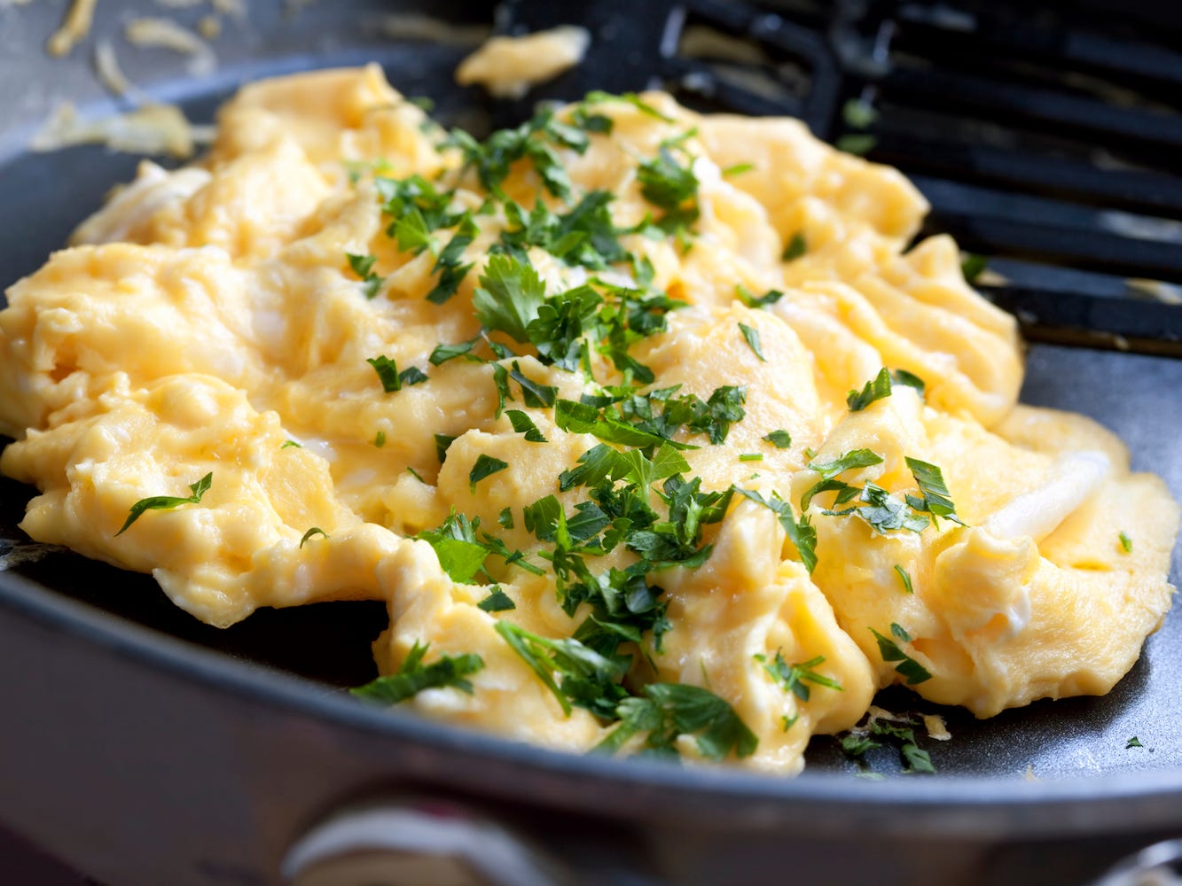 <p>Scrambled eggs are a ubiquitous brunch food, but getting them just the way you like is <a href="https://www.insider.com/how-to-eat-more-eggs-according-to-chefs-2020-1">probably easier at home than in a restaurant. </a></p><p>"Good scrambled eggs depend very much on personal preference," said Amiralian. "Leaving them in the hands of a cook on a busy day will probably leave you disappointed." </p>