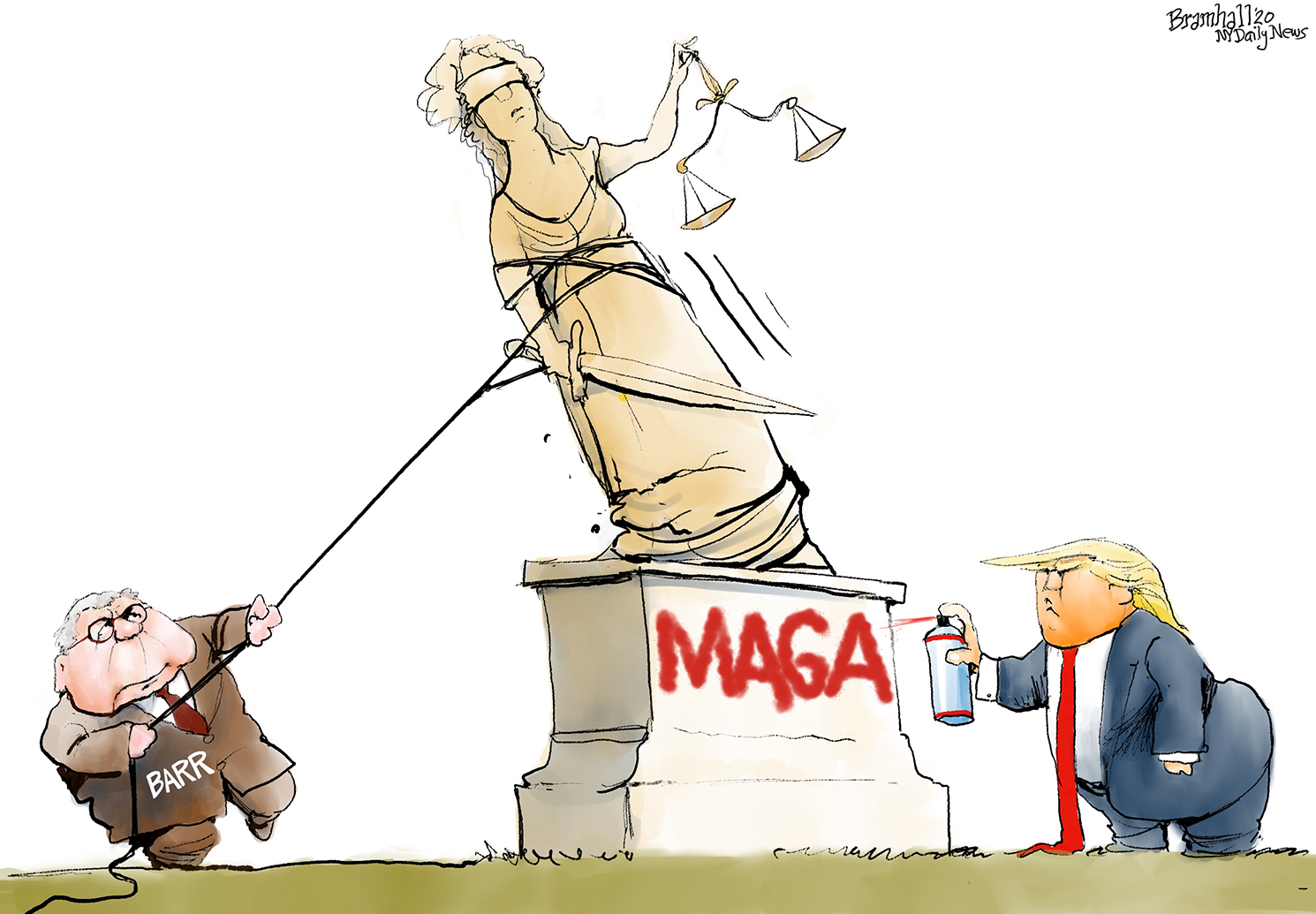 Slide 21 of 50: Bill Bramhall/New York Daily News