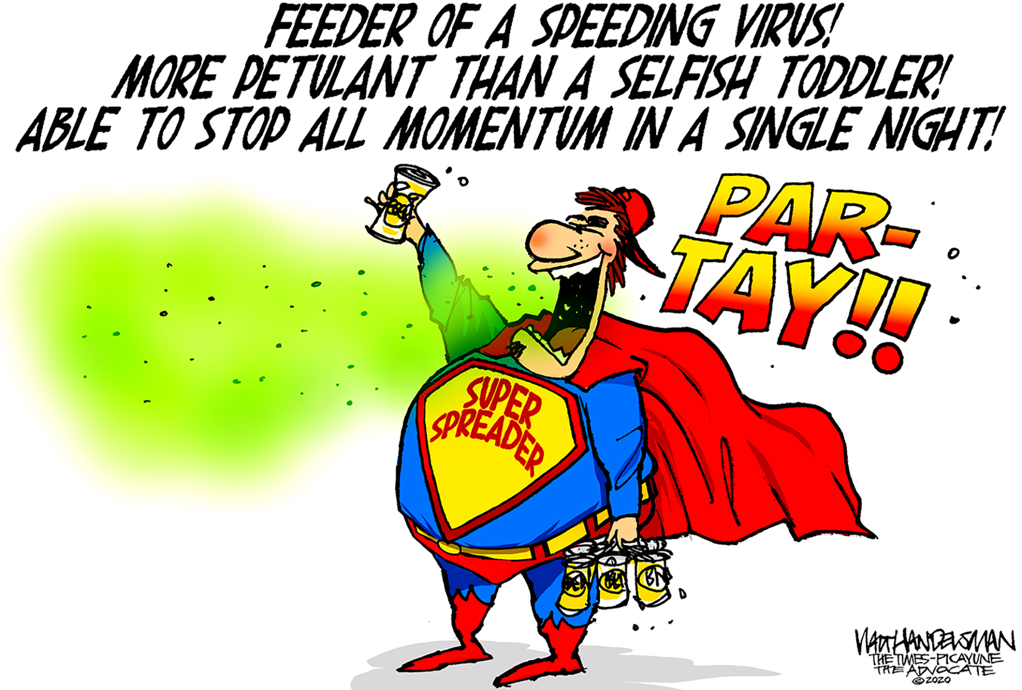 Slide 18 of 50: Walt Handelsman/The New Orleans Advocate