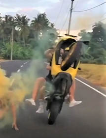 這段影片告訴你非法賽車沒有好結果