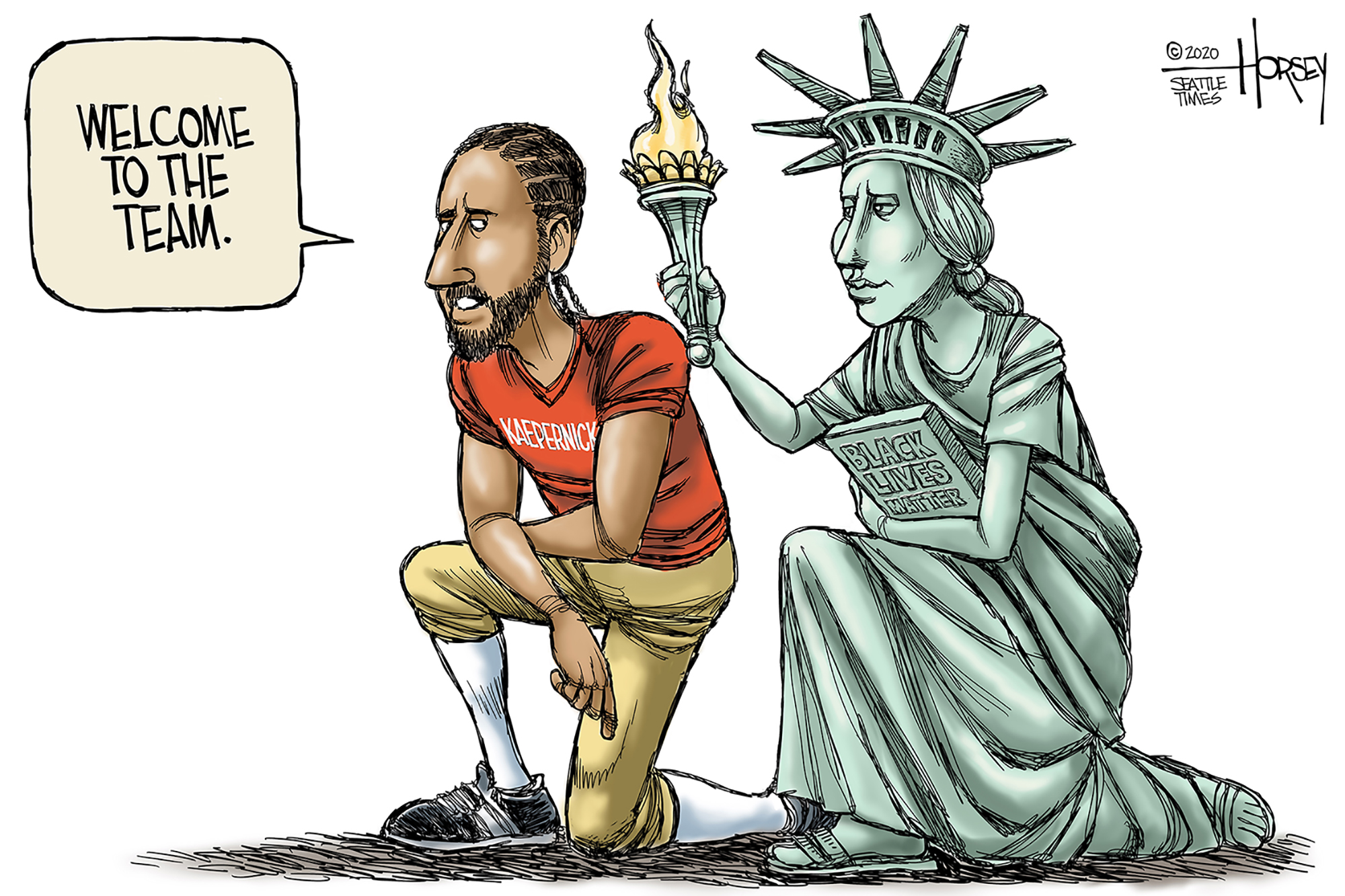 Slide 10 of 50: David Horsey/Seattle Times