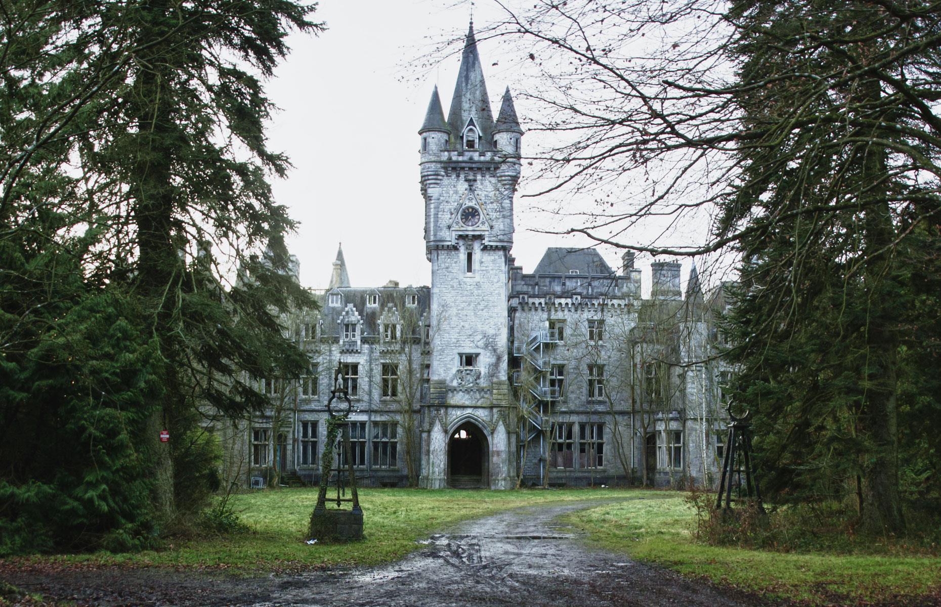 <p>Located in the village of Celles in Belgium, Chateau Miranda was designed in 1866 by English architect Edward Milner for the Liedekerke-Beaufort family. In the Second World War it was taken over by Nazi forces, then used as an orphanage, followed by a holiday camp. With its Gothic looks, this <a href="https://www.loveproperty.com/gallerylist/85152/lynnewood-hall-the-abandoned-mansion-with-a-tragic-titanic-connection">stately home has a tragic past</a>. </p>