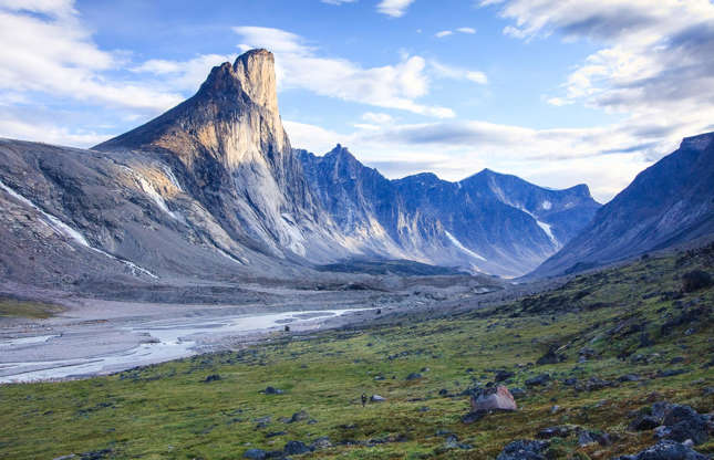 Slide 9 of 31: Located within the remote Auyuittuq National Park, Mount Thor (officially known as Thor Peak) is named after the Norse god of thunder and for very good reason as it's so intimidating. Featuring the world's longest vertical drop at a hair-raising 4,101 feet (1,250m), the slope isn't easily ascended either. In fact, it's so difficult, the mountain wasn't conquered until as recently as 1985, when a four-man American team completed it in 33 grueling days.