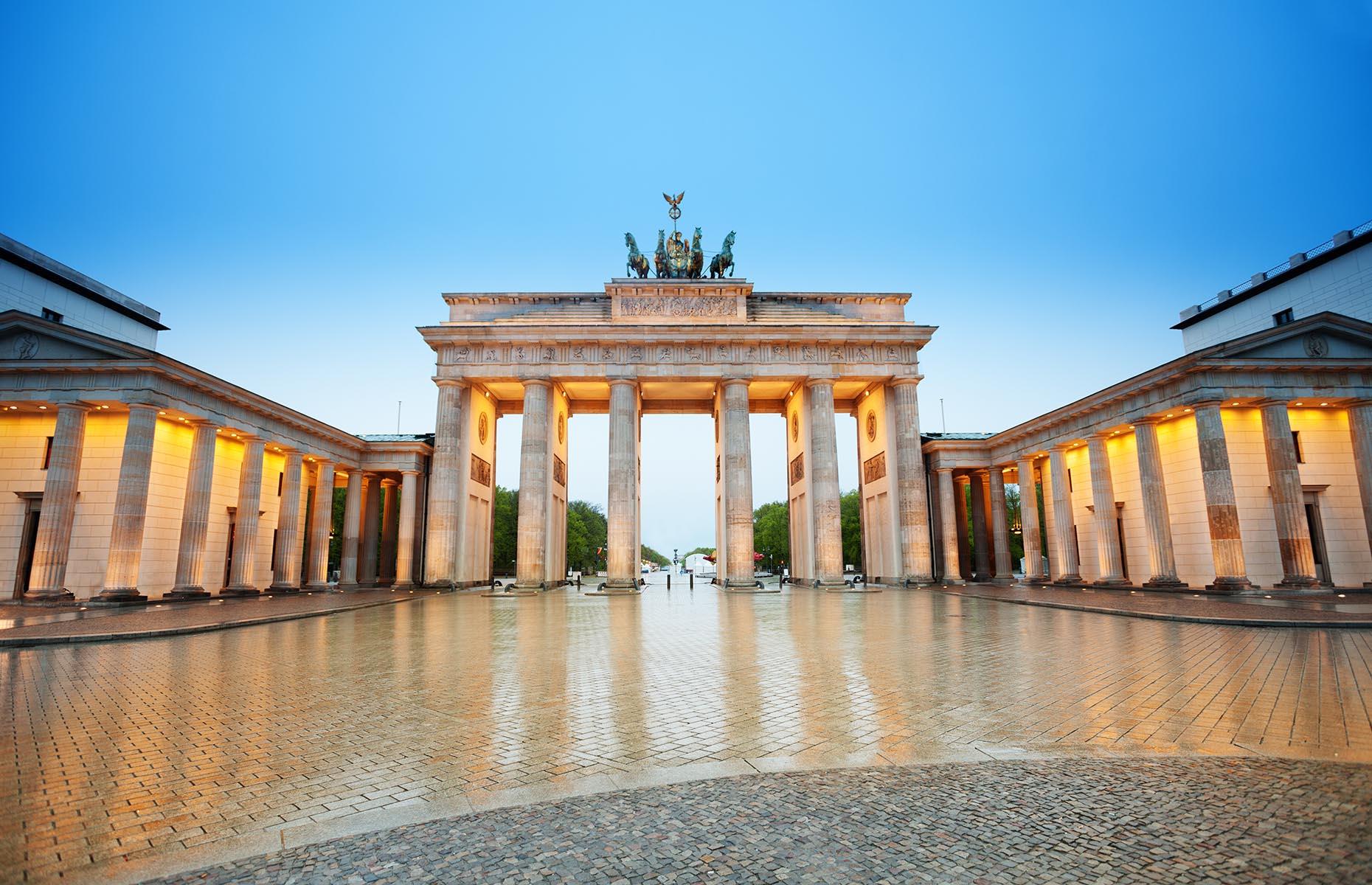 <p>Germany's capital <a href="http://www.loveexploring.com/guides/80368/explore-berlin-the-top-things-to-do-where-to-stay-what-to-eat">Berlin</a> is packed with both history and culture everywhere you look. Stories of the country's past are reflected in landmarks such as the East Side Gallery (the remains of the Berlin Wall) as well as Checkpoint Charlie (a historic crossing point between former East and West Germany). The Brandenburg Gate (pictured), one of the city's most famous sights, is regarded as a symbol of Europe's tumultuous history as well as unity and peace across the region.</p>