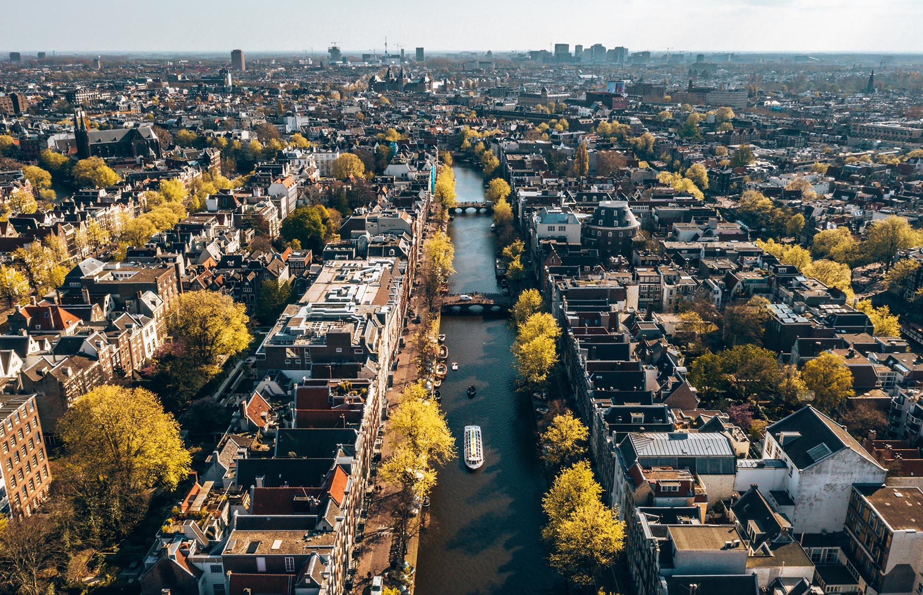 This relatively small capital is best known for its unique architecture and canals as well as cycling. The city claims to have more than 1,200 bridges.