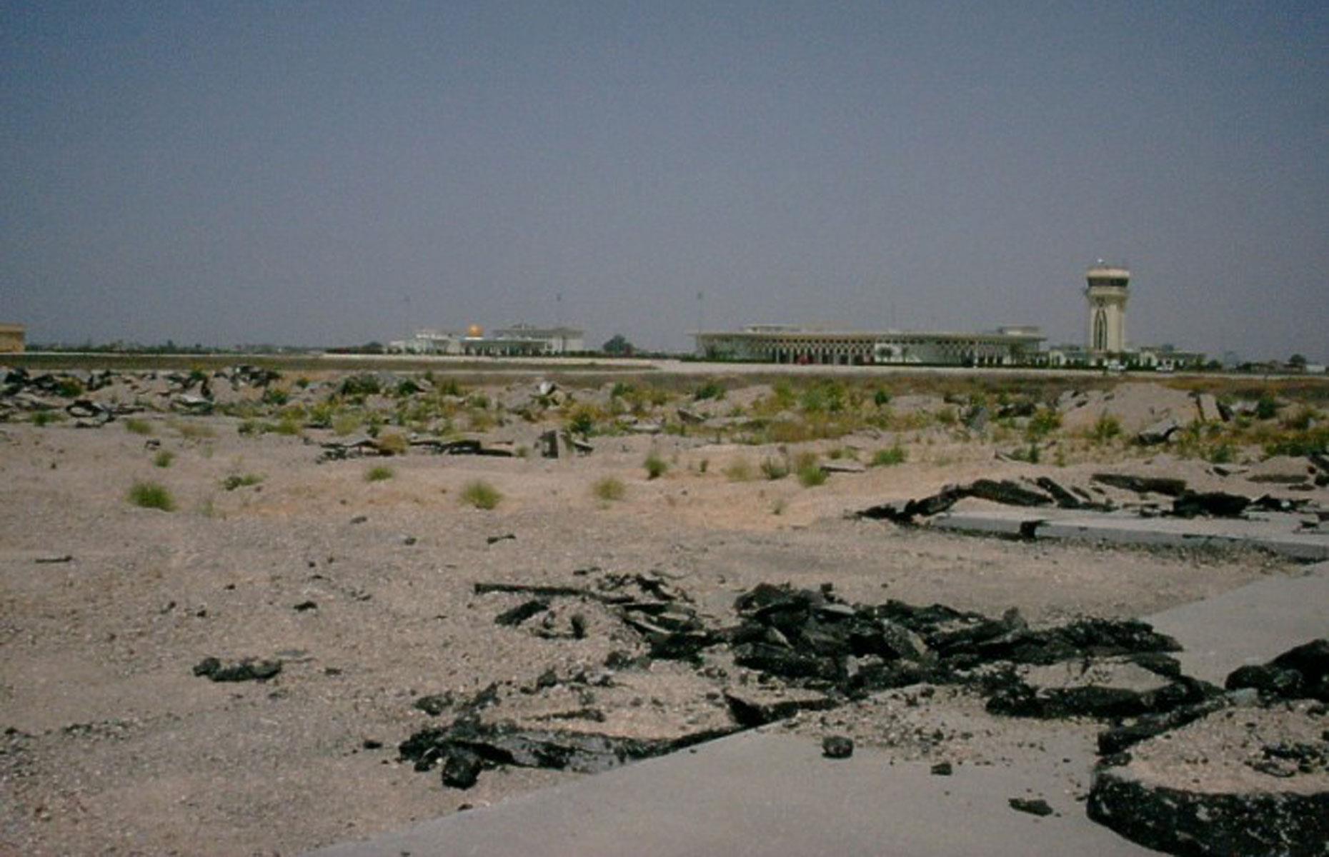Slide 67 of 70: This major international airport near the city of Rafah in the Gaza Strip was completed with funding from the international community and opened by the then-US President Bill Clinton in 1998.