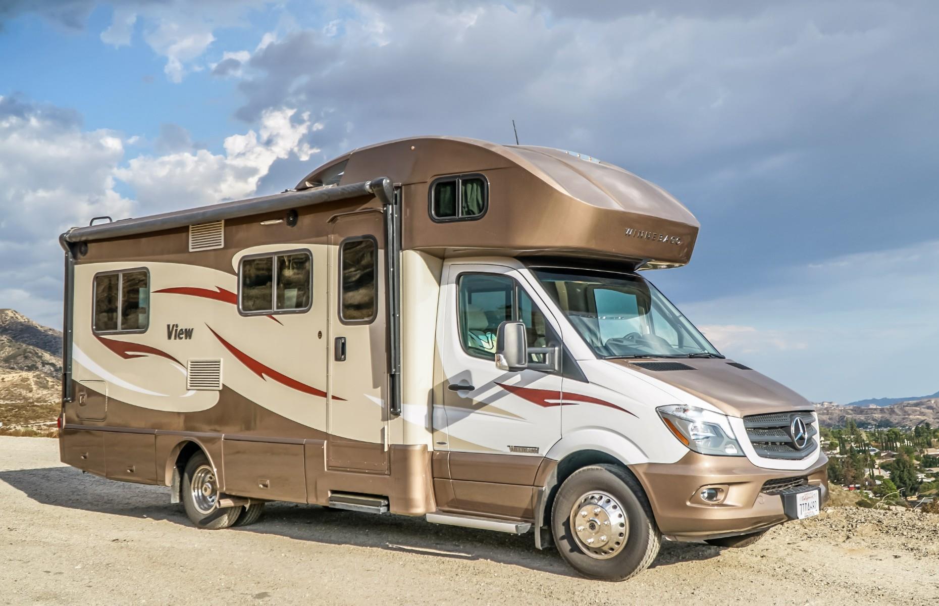 <p>Packed with all the road trip essentials and more, this RV is designed to ensure a safe, comfortable and stress-free ride. Measuring 25-feet-long (8m) and eight-feet-wide (2m), the Mercedes Winnebago Model V can sleep up to five passengers. It also comes equipped with an iPad filled with instructional videos and training on how to operate the RV, making it an ideal choice for first-timers. Find out <a href="https://www.loveexploring.com/galleries/77699/rv-heaven-the-best-place-to-stay-in-every-state-with-your-motorhome">the best RV park to stay in every state</a>.</p>