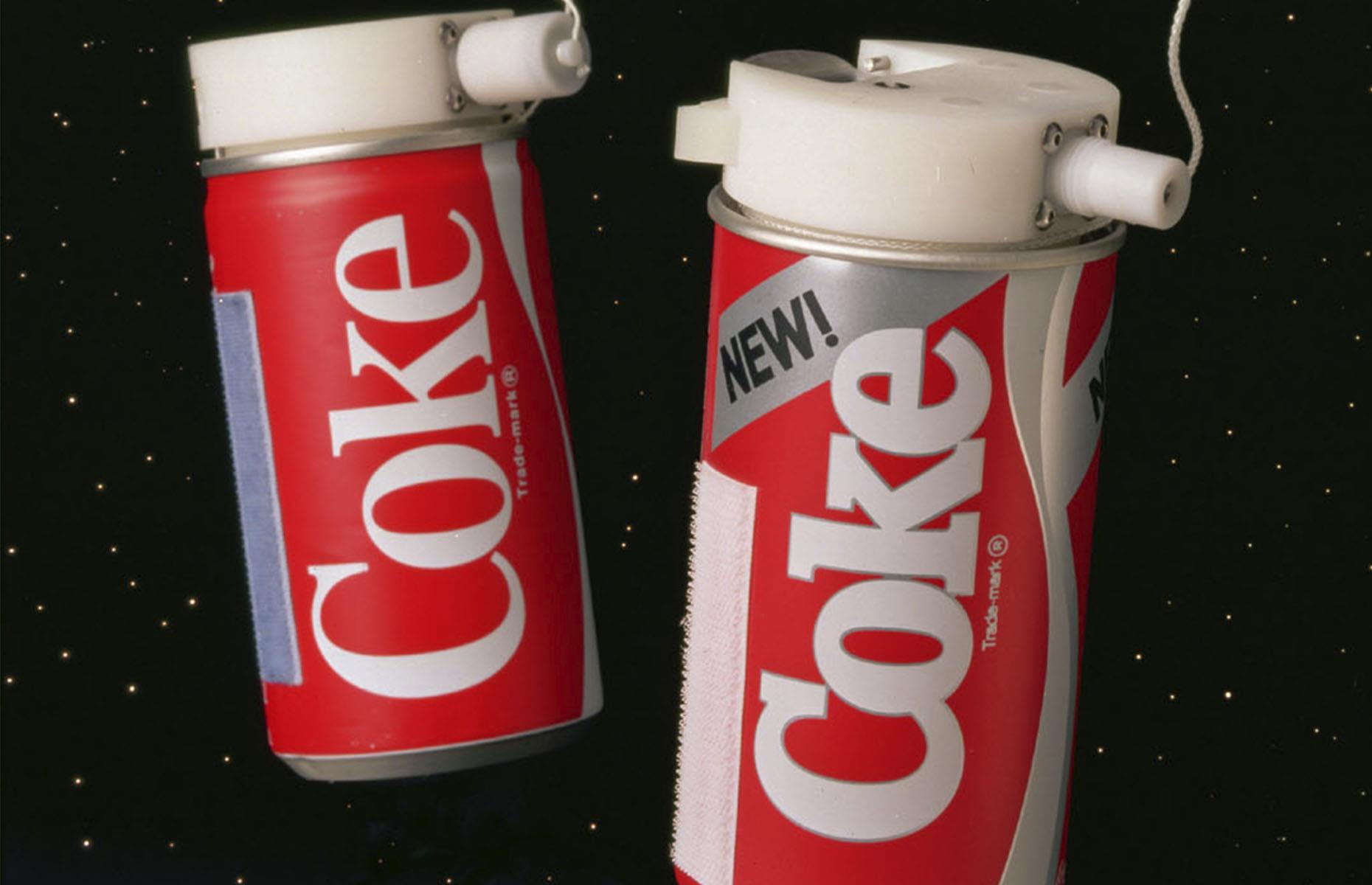 The 1980s was a particularly exciting time for the brand, with Coca-Cola becoming the first soft drink to be consumed in space. In 1985, astronauts aboard the Space Shuttle Challenger drank the fizzy drink from special Coca-Cola space cans.