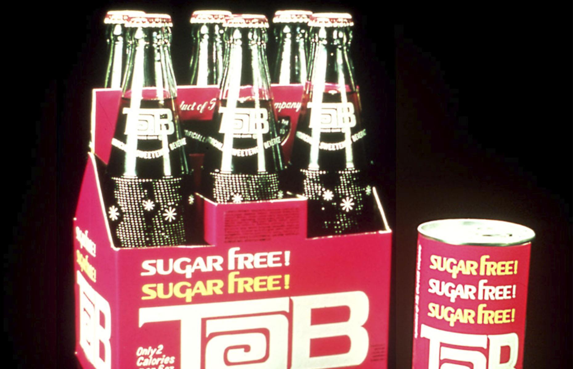 Tab (pictured) – with its shiny pink cans and adverts with a bikini-clad Elle Macpherson – came out in 1963 and was Coca-Cola’s first diet soda. While Diet Coke was brought out in 1982 and has gone on to be wildly successful, Tab still has a cult following, even though it's harder to find in stores. Apparently, Tab's taste is more enjoyable because it isn’t trying to mimic sugar.