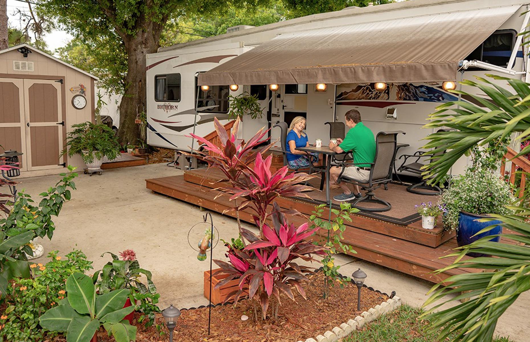 <p><a href="https://www.sunrvresorts.com/resorts/mid-atlantic/new-jersey/seashore/">A Sun RV Resort</a>, this comfortable Cape May site gets top marks for its many amenities. There's a sizeable swimming pool and lake (open with limitations since 26 June), spacious RV lots with full hook-up, mini golf and sports courts too. A packed roster of events (with social distancing measures in place) has also now restarted with everything from arts and crafts to scavenger hunts to boot. </p>