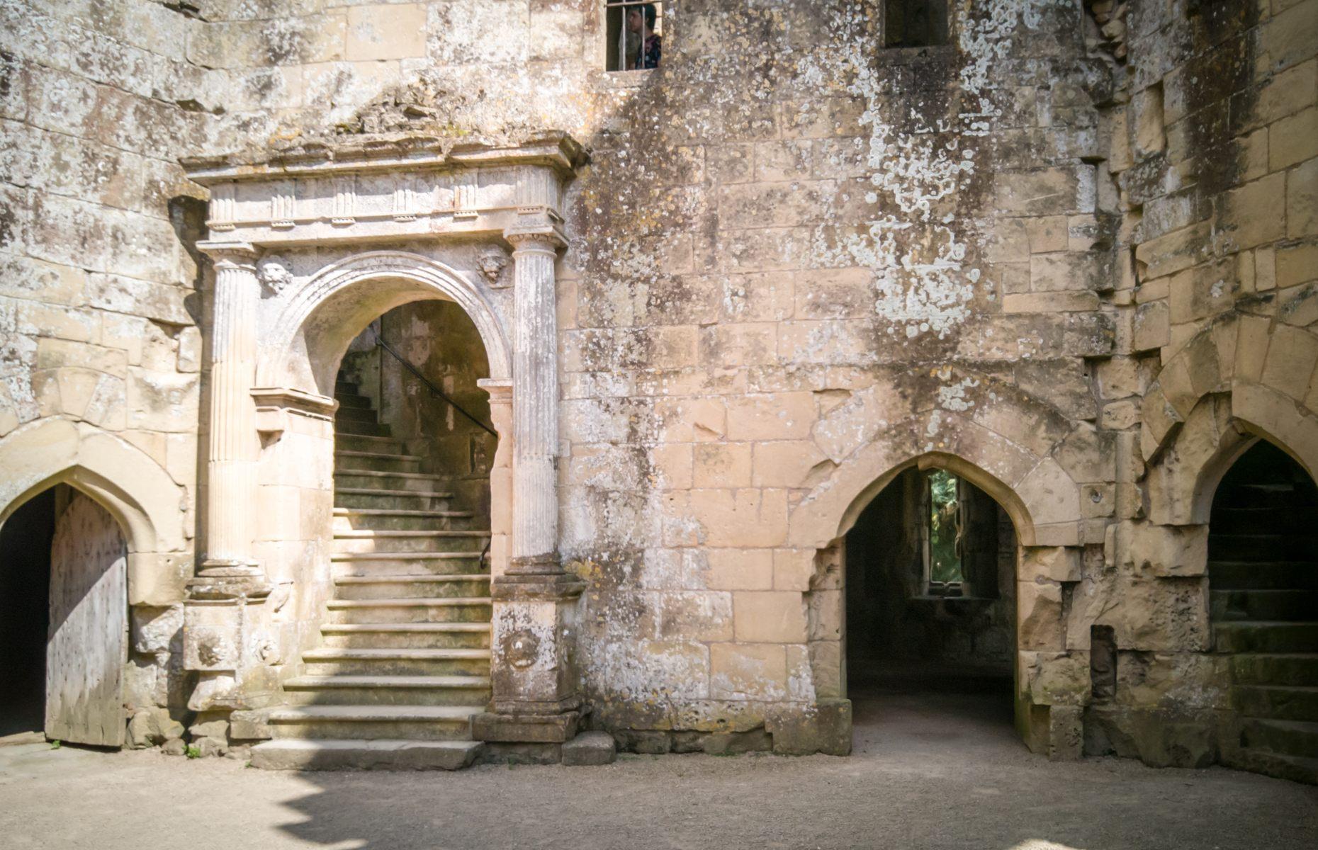 Slide 15 of 29: The Arundells never rebuilt Wardour and instead constructed a new house close by. The Old Wardour Castle later became an English Heritage property and it's now open to the public to explore.