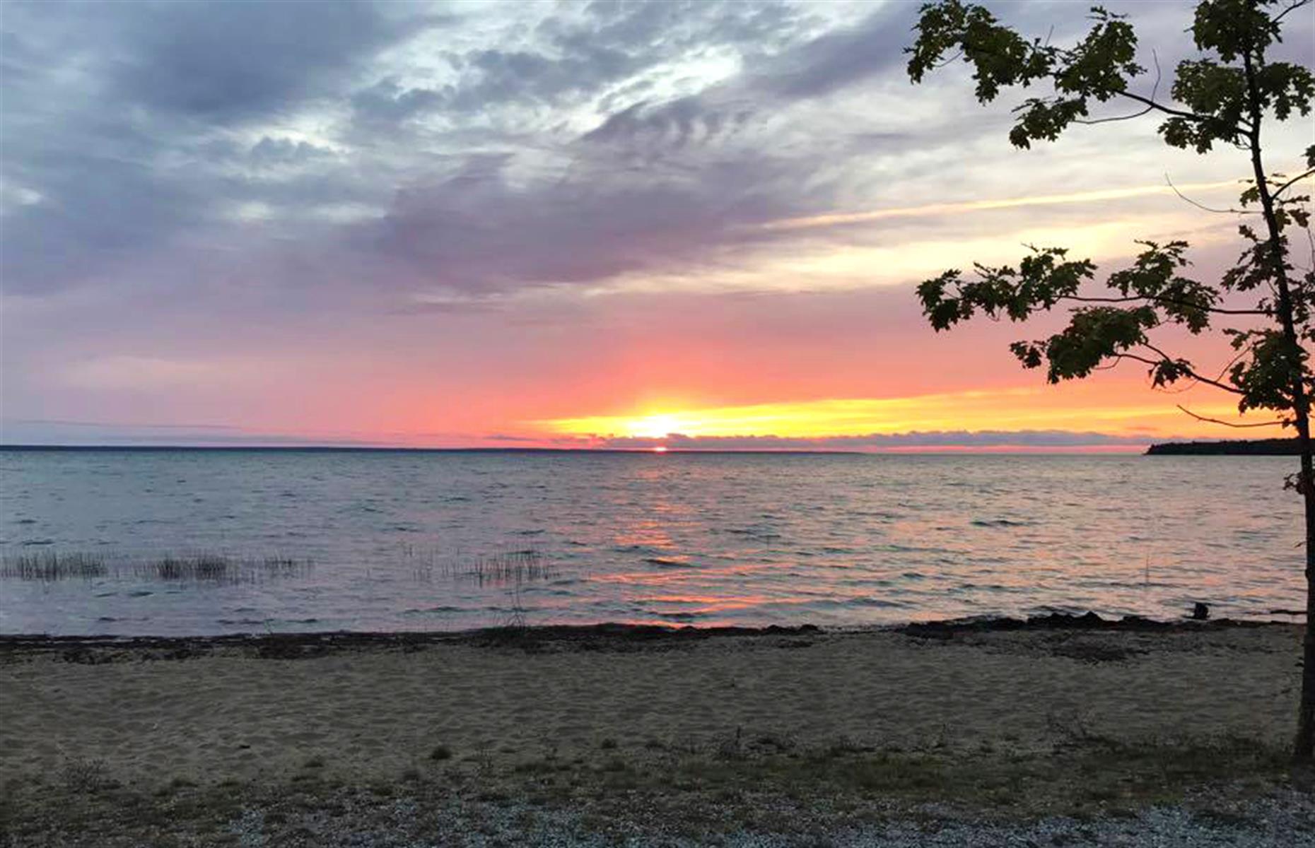 <p><a href="http://www.campmackinaw.com/">The sprawling Mackinaw Mill Creek Campground</a> is no stranger to the spotlight, having won various accolades over the years. The site has been in the same family since the 1960s, and they're proud of its rugged grounds filled with wildflowers, and the stunning views of Mackinac Island. The park has more than 200 full hook-up sites, plus extras such as a heated pool, mini golf and bike rentals. Typically a ferry takes guests out to Mackinac Island – check the <a href="https://www.mackinacferry.com/covid-updates/">ferry website</a> for updates and schedules. </p>