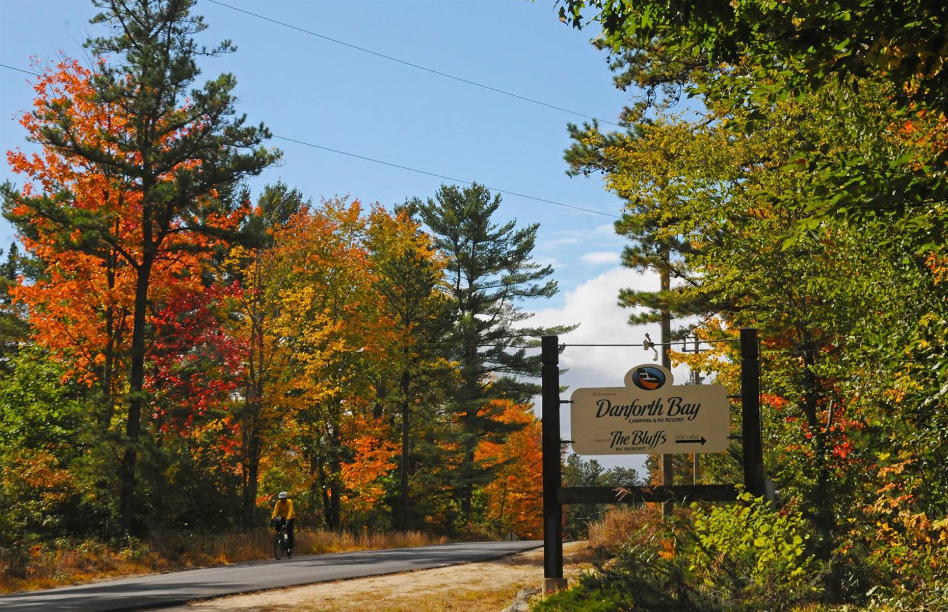 <p>Its breathtaking spot in the New England countryside is what sets <a href="https://www.danforthbay.com/">Danforth Bay Camping and RV Resort</a> apart. It's nestled in 185 acres of woodland, with the White Mountains to the north and the Lakes Region to the south. Drive through the canopy to find your tranquil, tree-covered, full hook-up site, then sit before your motorhome soaking in the sounds of the forest. Currently <a href="https://www.danforthbay.com/blog/danforth-bay-reopening-updates">the campsite is open</a> to "residents of New England states and non-New England visitors who have met the 14-day quarantine requirement". </p>