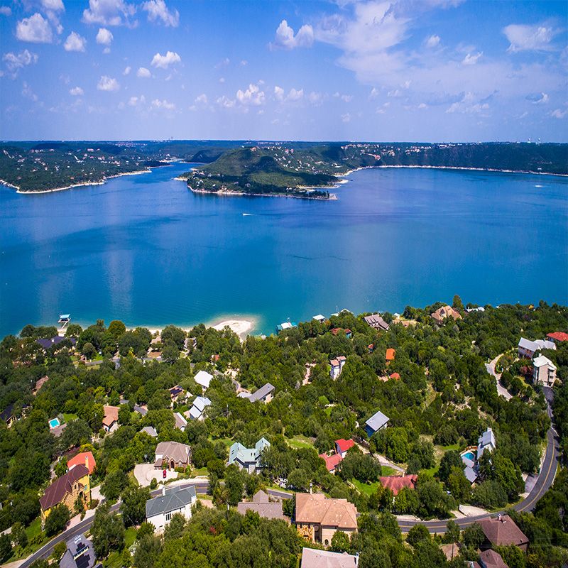 <p>Located only about 16 miles from the heart of Austin, this lake is a favorite destination for Texas folk and visiting vacationers. The 65 mile long lake leaves the possibility for fun activities endless.</p>