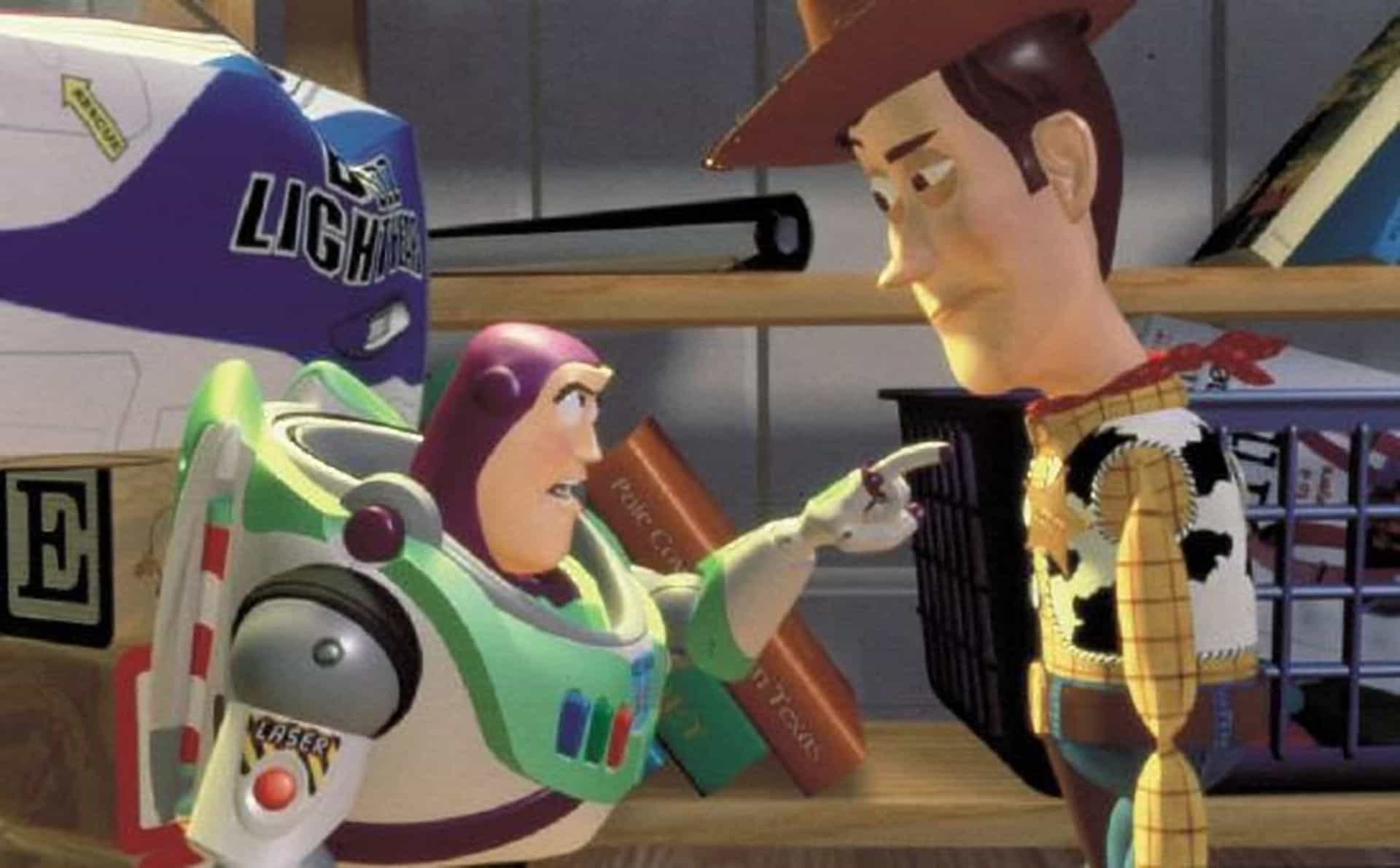 Diapositiva 3 de 40: Cuando Andy se hace adulto en la tercera entrega de Toy Story, sus muñecos deben encontrarle un nuevo sentido a su existencia.
