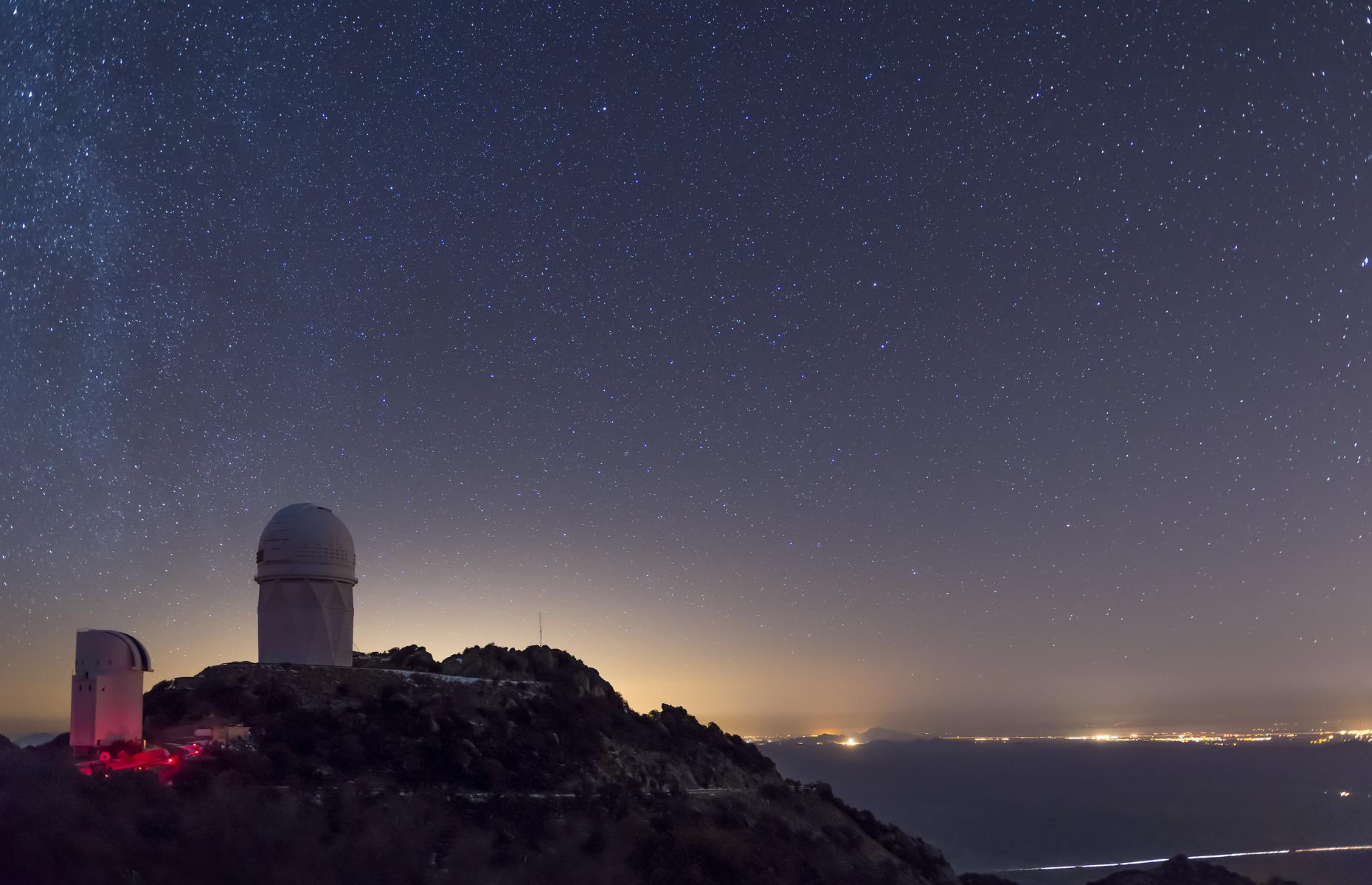 <p>The Kitt Peak National Observatory (KPNO) is nestled atop the Quinlan Mountains’ Kitt Peak overlooking Tucson, Arizona some 55 miles (89km) away. There are real astronomers at work here, and typically there are also night sky discovery programs for the public, plus plenty to see at the Visitor Center. For now, though, <a href="https://visitkittpeak.org/plan-your-visit/">Kitt Peak National Observatory is closed to visitors</a>.</p>  <p><strong><a href="https://www.loveexploring.com/galleries/84609/stunning-us-spots-to-relax-in-your-rv-this-summer?page=1">Love this? Now check out stunning spots to relax in your RV this summer</a></strong></p>