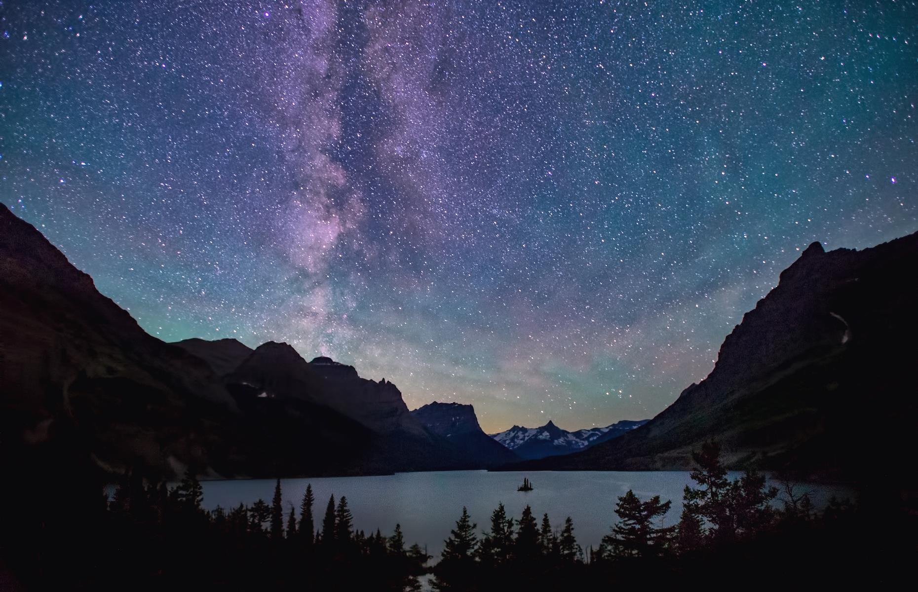 <p>The alpine meadows and glacial valleys of this 1,583-square-mile (4,100sq km) expanse make up an IDA-designated Dark Sky Park – a title it shares with its sister site, Waterton Lakes National Park, across the Canadian border. The sky puts on a spectacular show over scenic spots including Logan Pass, along the Going-to-the-Sun Road, and there are usually plenty of ranger-led activities. Schedules for the rest of the summer are <a href="https://www.nps.gov/glac/planyourvisit/ranger-led-activities.htm">currently unconfirmed</a>, so check with visitor centers before traveling.</p>