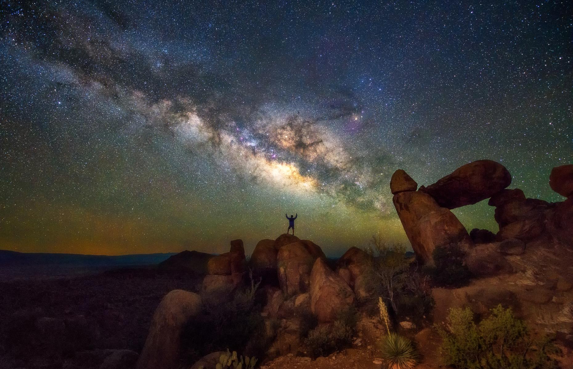 <p>Stargazers can absorb little-changing celestial beauty among 500-million-year-old rocks at Big Bend. Awarded Dark Sky Park status in 2012, the site offers some of the country's darkest skies – in fact it has the least light pollution of all the national parks in the lower 48 states. Park-recommended stargazing spots include Hot Springs Canyon and Rio Grande Village Nature Trails. <a href="https://www.nps.gov/bibe/learn/news/bbnp-closed-2020-07-01.htm">This park is temporarily closed due to COVID-19</a>. </p>