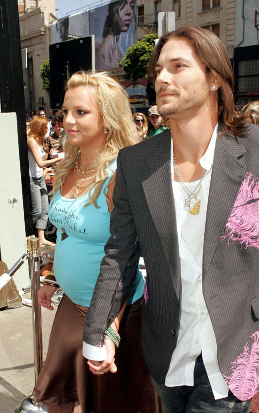 Slide 11 of 17: Britney married K-Fed in 2004. They attended the premiere of "Charlie and the Chocolate Factory" together in 2005 when she was pregnant with their first son, Sean.