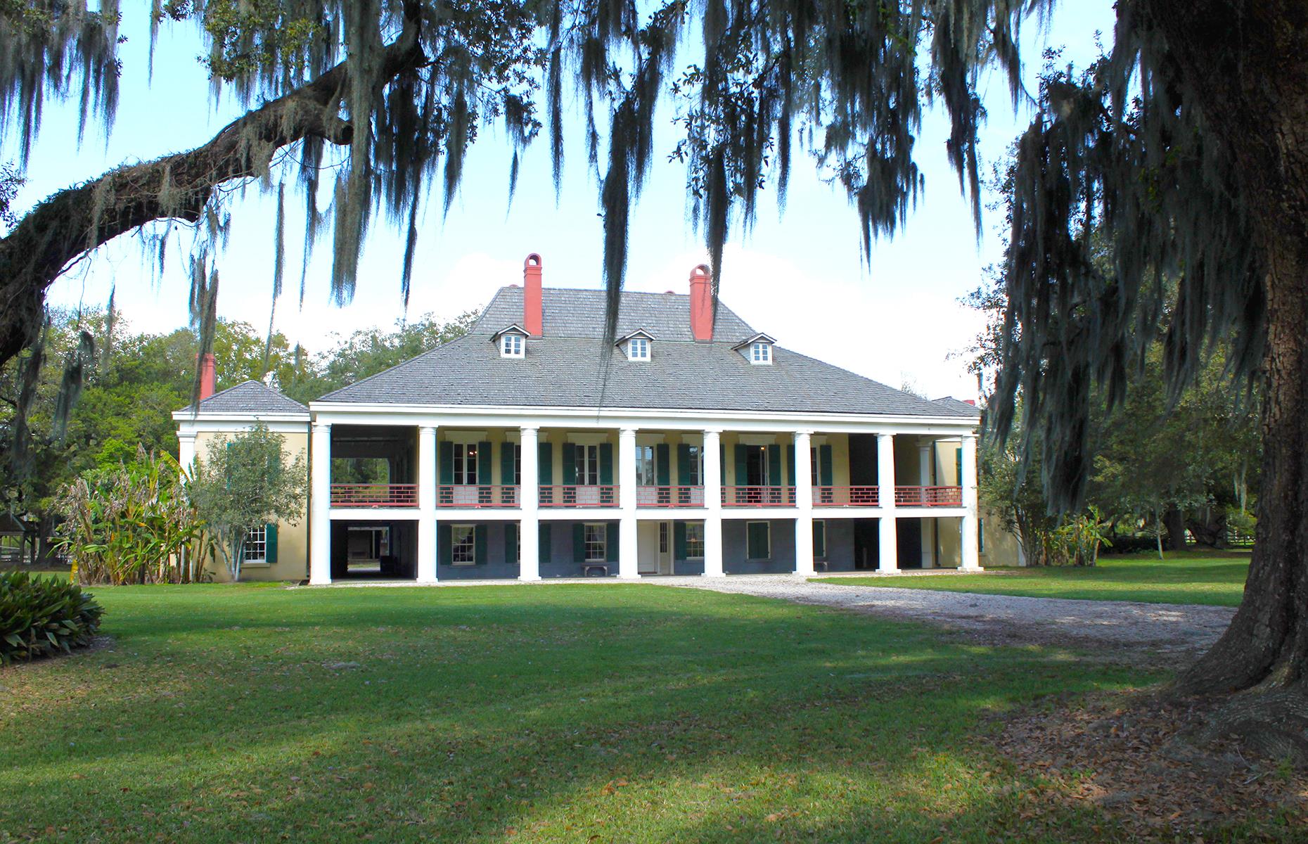 <p>After the sights and sounds of the Big Easy, popular stops along this route include the Destrehan Plantation (pictured), thought to be the oldest plantation home in the Lower Mississippi Valley. Exhibits at this site include the quarters of the enslaved peoples who lived here, and guided tours typically run most days. Also en route is the poignant River Road African American Museum (<a href="https://africanamericanmuseum.org/">you'll need to book a tour online or via email</a>), before the road eventually spills into the city of Baton Rouge.</p>