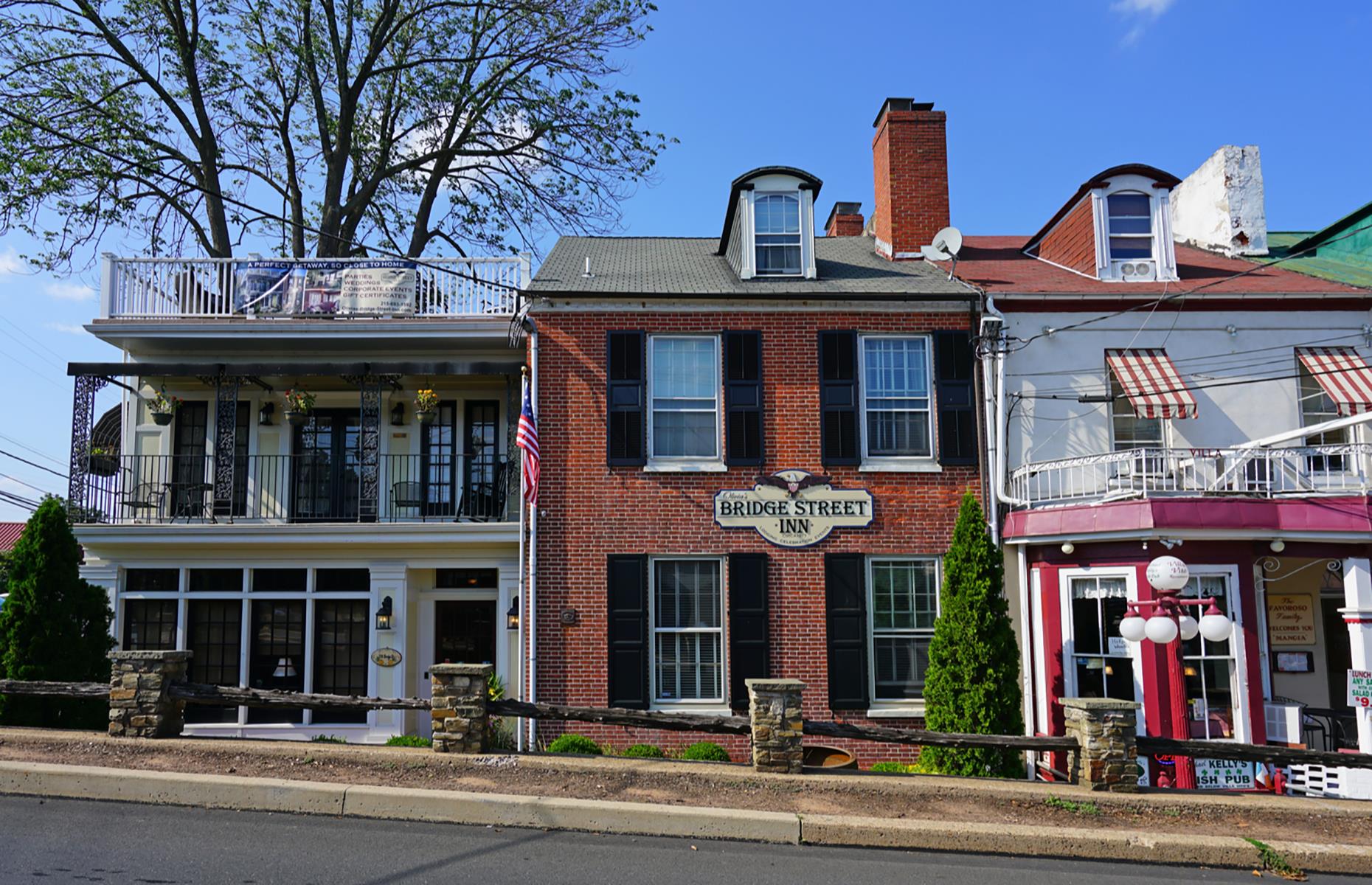 <p>A world-renowned city, a cool suburb and a bucolic slice of Pennsylvania join up on this 100-mile (161km) route, which involves just over two hours in the car. The route heads out of Philly on the I-95, eventually swapping it for a stretch on the much more scenic PA-32 (the River Road), which hugs the Delaware River. The little town of New Hope in Bucks County (pictured) breaks up the drive which carries on north to Stroudsburg in the picturesque Poconos region.</p>