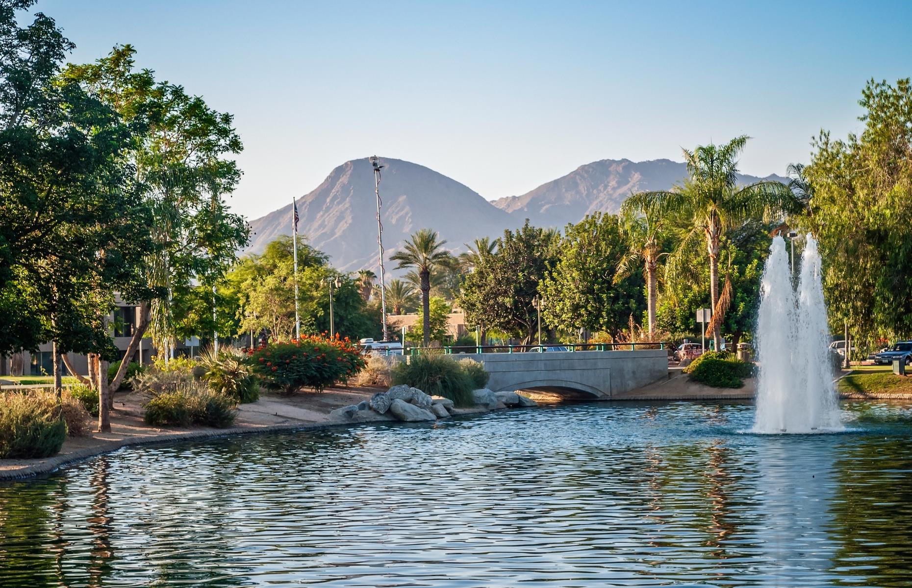 <p>The Golden State has little shortage of jaw-dropping road trips (we're looking at you, Highway 1) – but the hop from Los Angeles to Palm Springs (pictured) is easily doable in a weekend. The glitzy desert city of Palm Springs lies around 100 miles (161km) from LA, and rugged peaks and desert scrub flank the road as the I-10 spools out eastward. </p>