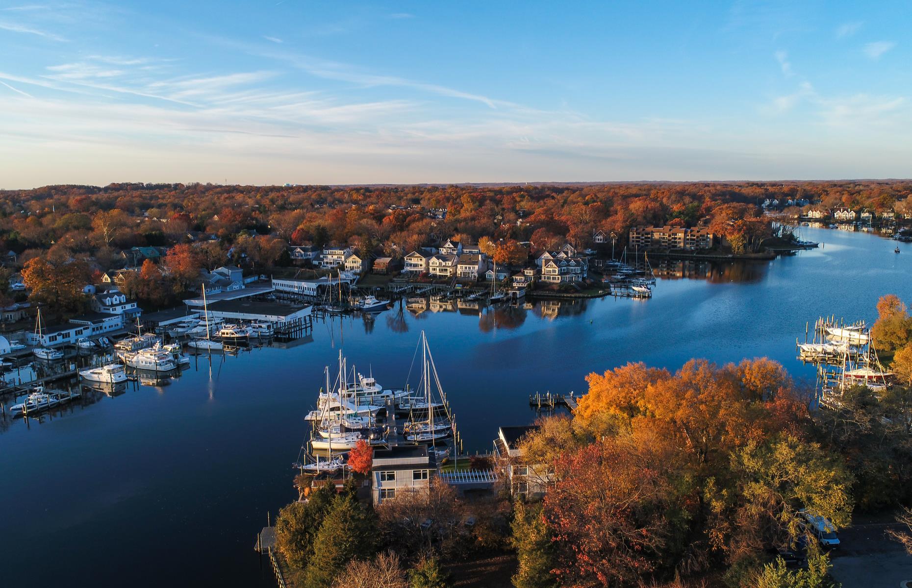 <p>Stretching from the state capital of Annapolis (pictured) to Huntingtown, this road trip follows the scenic Roots and Tides Byway, and explores a great swathe of Chesapeake Bay. The byway spools out for around 47 miles (76km), traveling along the coast and amounting to around one hour 30 minutes of driving time. Pushing south, the route is studded with views of the water and historic spots to park up. </p>