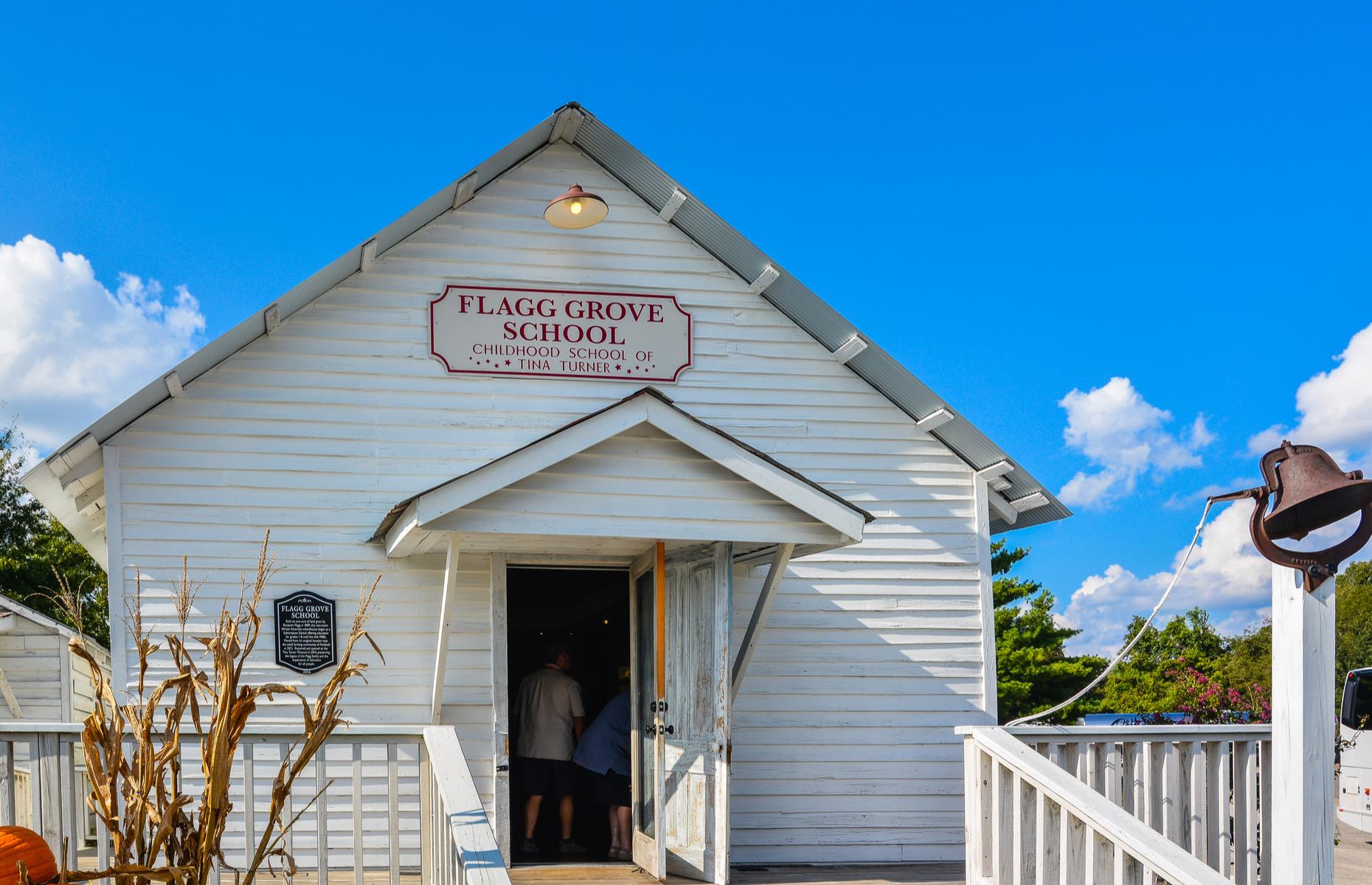 <p>En route, the West Tennessee Delta Heritage Center includes the West Tennessee Music Museum and the Tina Turner Museum, housed in the Flagg Grove schoolhouse attended by the young singer (pictured). In Memphis the musical theme continues with Elvis Presley's former home, Graceland (<a href="https://www.graceland.com/">reopened with reduced tour capacity</a>), and live venues along Beale Street. </p>