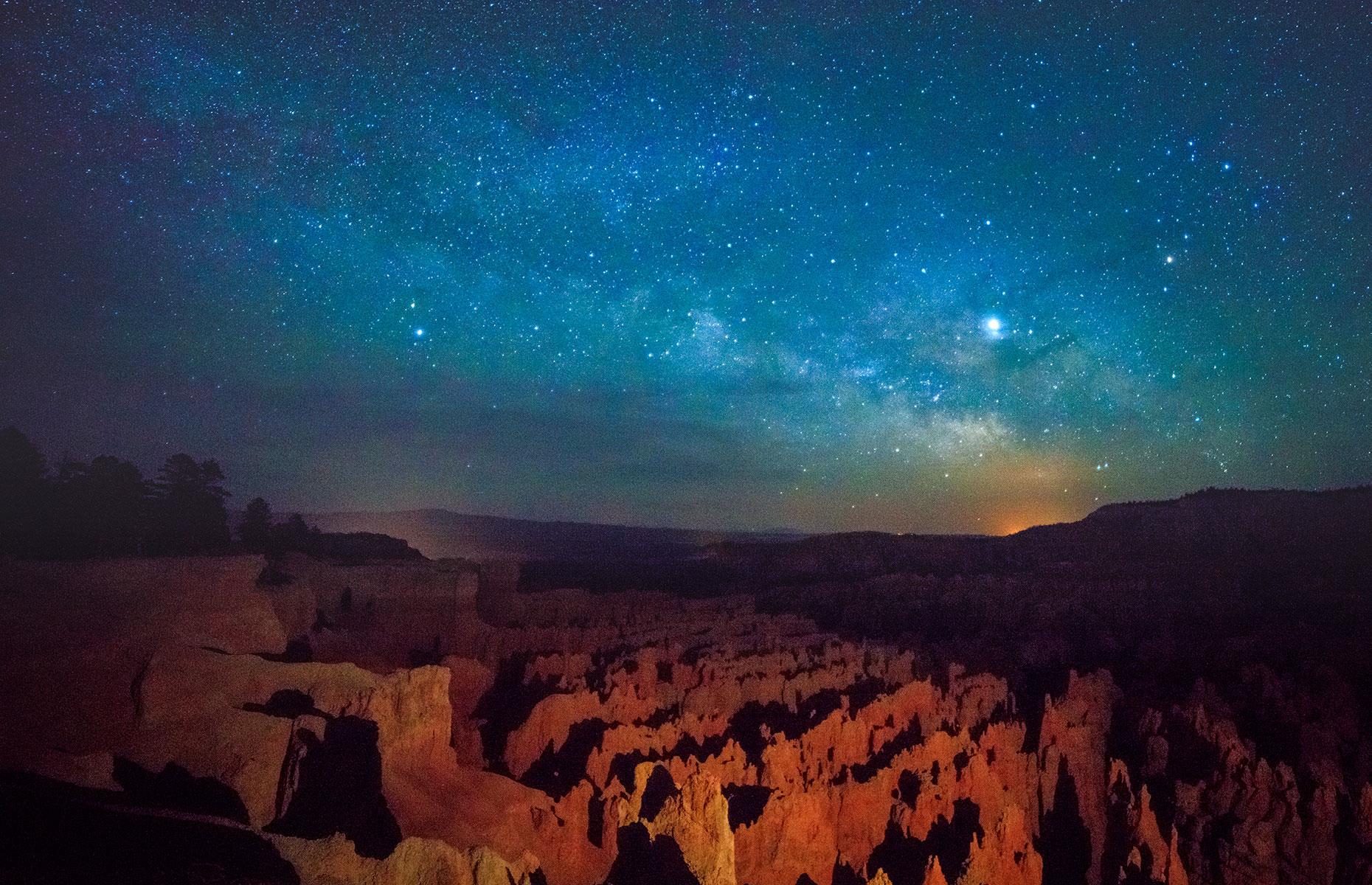 <p>Embark on an exhilarating <a href="https://artsandculture.withgoogle.com/en-us/national-parks-service/bryce-canyon/sunset-point-tour">virtual journey</a> that spans day and night in Bryce Canyon and you'll discover a lot more than just its stunning red rock formations. While this stone jungle and its hoodoos are fascinating up close and a virtual horseback ride through the canyon comes highly recommended, it's the night sky here that will totally surprise you – you can even see the Milky Way. Take a look at <a href="https://www.loveexploring.com/galleries/94776/99-beautiful-things-we-love-about-america?page=1">99 other amazing things we love about America</a>.</p>