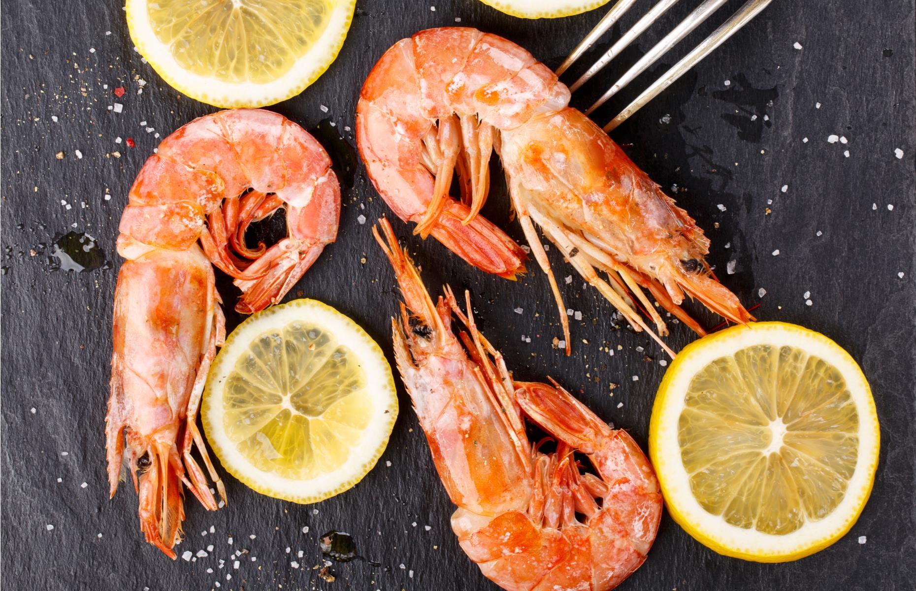 Slide 9 of 25: Deep-fried prawn shells (without the head and vein) make a tasty snack. The crunchy treats are simply made by covering shell-on shrimps in cornflour and salt, and deep-frying them. For a beginner's introduction to cooking with shrimp shell, throw them into fish stock.