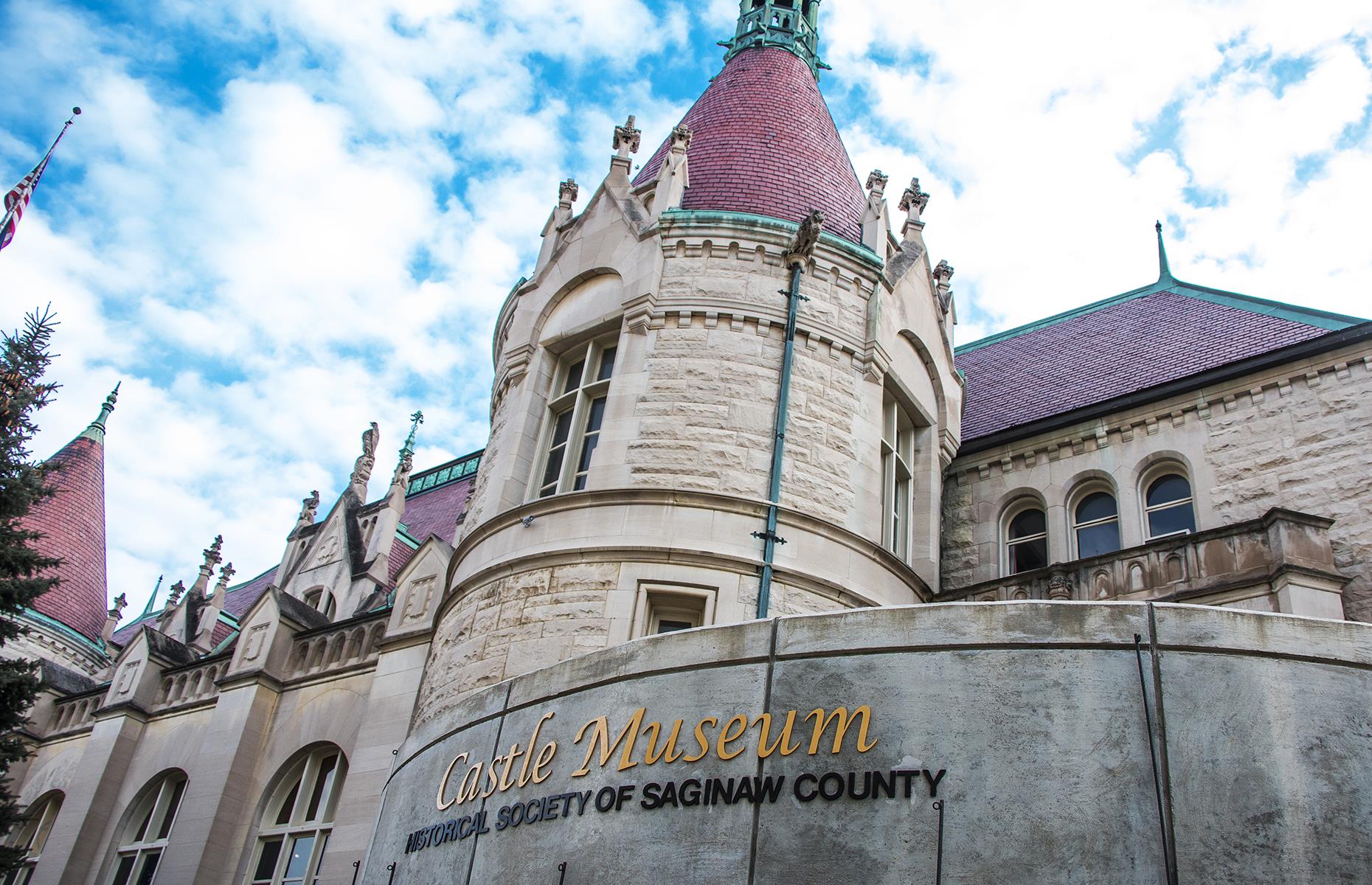 As new post and federal buildings popped up and began serving the city, this beloved building came under threat of destruction. But the city’s fondness for the French-style edifice won out and it was instead converted to the Castle Museum of Saginaw County History.