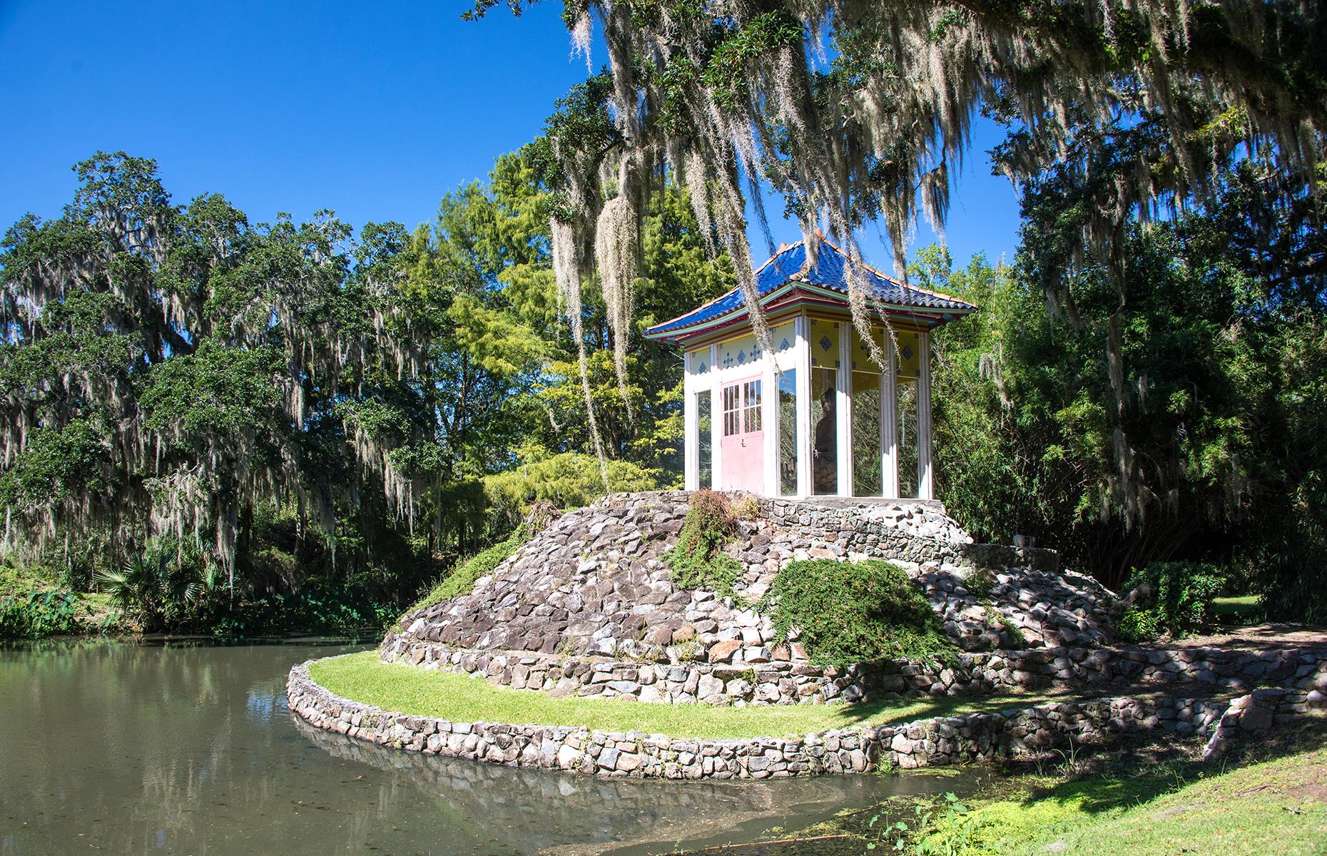 <p>While Louisiana may be known for its cypress trees and swamplands, this curious botanical garden is full of surprises. The semi-tropical preserve sprawls across 170 acres of the state's little-known Avery Island, and is filled with birdlife and familiar Louisiana critters such as alligators. However, the garden's hot pink camellias, bamboo forests and Japanese-style architecture will have you questioning where in the world you really are. The gardens are temporarily closed but <a href="https://www.junglegardens.org/">check here for updates</a>.  </p>