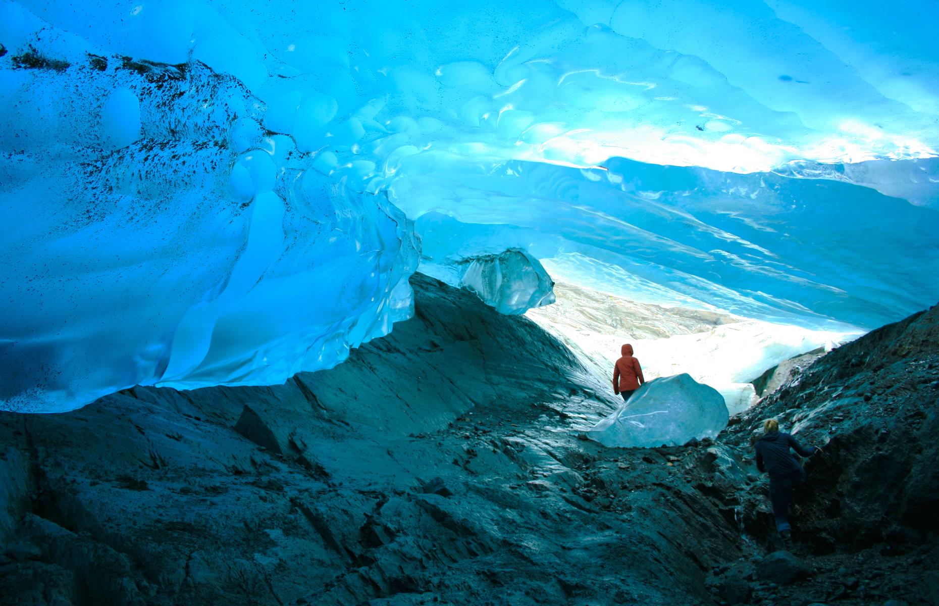 <p>Glowing a cool blue, these stark ice caves could have been plucked straight from Scandinavia. Instead you'll find them some 12 miles (19km) from Alaska's capital, Juneau, carved into the 12-mile Mendenhall Glacier. To reach them is no easy feat as you'll need to hike across a vast ice field often scrambling over slippery rock faces on your approach. The ethereal caves are worth the effort though and as the glacier is sadly receding at a rapid pace, it is best to make the trip sooner rather than later. <a href="https://www.loveexploring.com/galleries/73135/the-worlds-landmarks-under-threat-from-climate-change?page=1">Discover more places under threat from climate change</a>.</p>