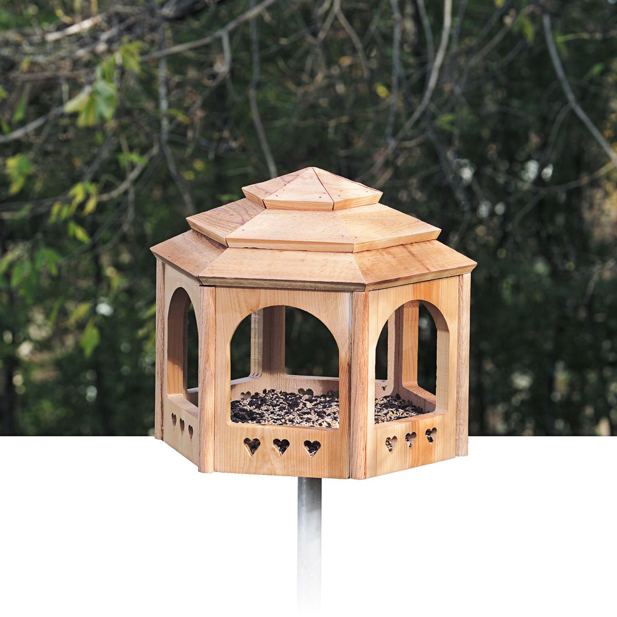 DIY Wooden Bird Feeder A Gazebo For The Birds   BB17SgdS.img