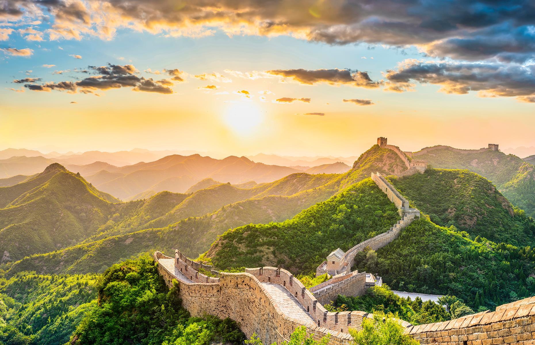 <p>One of the most recognizable walls in history, The Great Wall of China stretches across the country’s northern border, from Shanhaiguan in the east to the Gobi Desert in the west, running for 12,400 miles (19,995km). Designed to protect both Chinese land and culture, its sections were linked together from the 3rd century BC to the 1600s – although some foundations and parts are believed to date as early as the 7th century BC. Over time it's been repaired and rebuilt, most famously by the Ming dynasty (1368–1644) who added garrisons and watchtowers. Discover <a href="https://www.loveexploring.com/galleries/84013/secrets-of-the-worlds-most-famous-walls?page=1">secrets of the world's most famous walls</a>.</p>