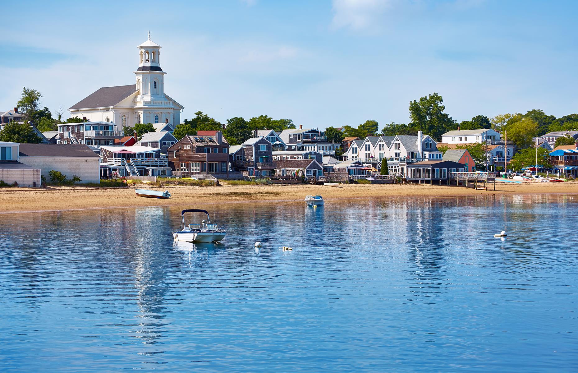 <p>Perched on the northern tip of Cape Cod, Provincetown is one of Massachusetts' and, in fact, the USA's most historic destinations. It is the site of the Mayflower's landing in 1620, and the historic event is marked by the Pilgrim Monument and the neighboring <a href="https://www.pilgrim-monument.org/">Provincetown Museum</a>, which currently remains closed. Each summer and autumn, the town celebrates its maritime history by <a href="https://ptowntourism.com/articles/see-the-tall-ships/">hosting a number of tall ships </a>– most of them offer a tour of the ship or even sailing excursions. <a href="https://www.mass.gov/forms/massachusetts-travel-form">Make sure to check</a> Massachusetts travel restrictions before heading out.</p>