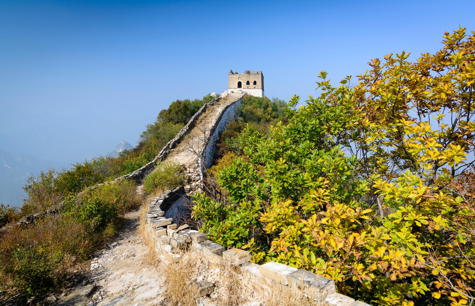 Slide 39 of 50: Today, though, advanced drone technology is giving archaeologists the chance to explore previously inaccessible parts of the structure. It's allowing experts to acquire detailed site data, including the precise locations of battlements and arrow holes, and then produce 3D images. One affected section is Jiankou, a deteriorating chunk of the wall some 48 miles (77km) from Beijing. Archaeologists can then use the information gathered to plan restoration efforts and preserve this wonder for generations to come. Discover more secrets of the world's most famous walls 