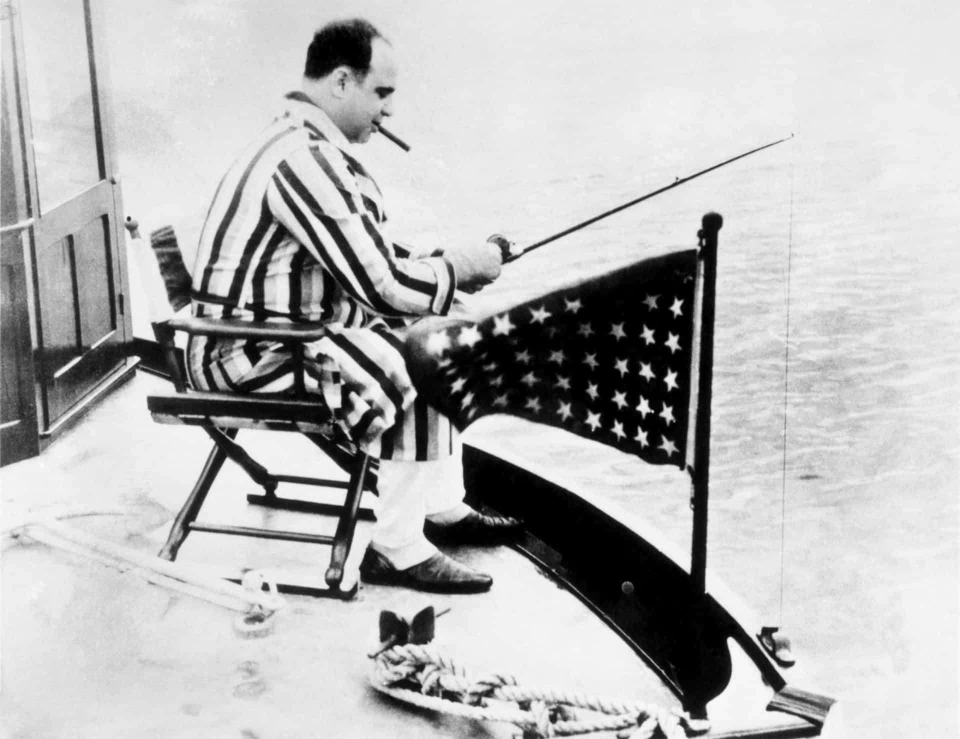 <p>One of recent history's most notorious gangsters, Al "Scarface" Capone (1899–1947) called Chicago home, but he often took vacations down in Miami, Florida, where he'd organize offshore fishing expeditions.</p>