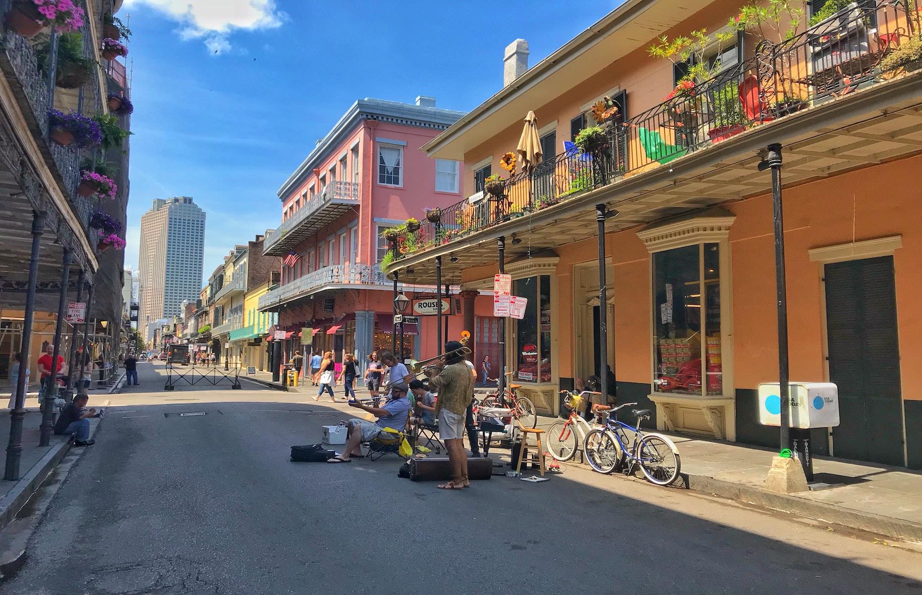 <p>As well as oodles of European-influenced architecture and Southern charm, the swinging city has an impressive musical heritage – it was, after all, the birthplace of jazz. Taking in live music at a jazz bar where it all began on Frenchmen Street in the Faubourg Marigny district, just east of the French Quarter, is a quintessential New Orleans experience. But be sure to check where’s open and book ahead. Food is also part of the city’s fabric – feast on Creole and Cajun classics in one of the century-old institutions in the French Quarter (most are reopening).</p>