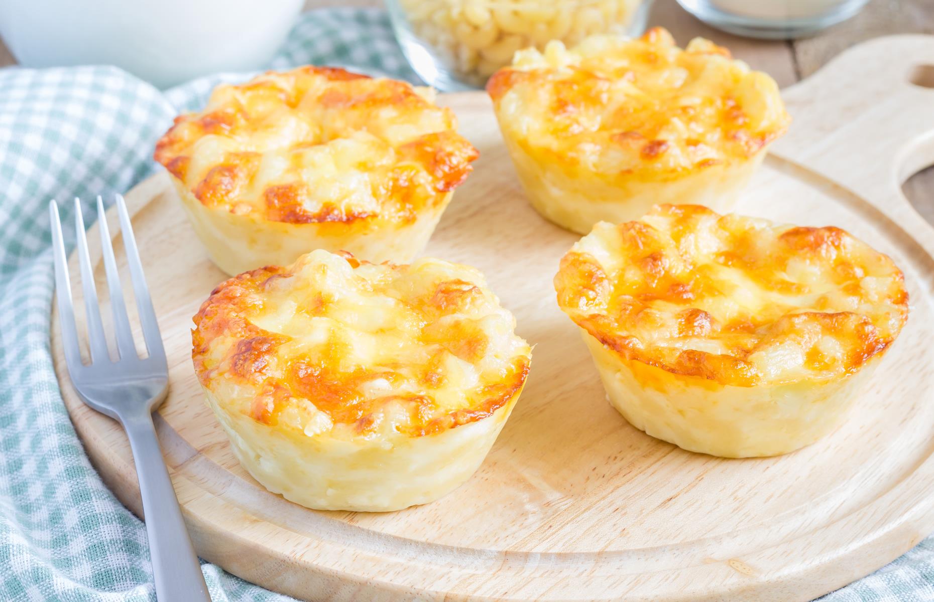<p>Dollop cold leftover mac 'n' cheese into individual, oiled muffin tin compartments and bake at 350°F (180°C) for around 20 minutes. The little pasta pies can be eaten with a salad or in a packed lunch.</p>  <p><a href="https://www.lovefood.com/galleries/89759/easy-pasta-recipes-for-cosy-dinners?page=1"><strong>Take a look at 33 comforting pasta recipes</strong></a></p>