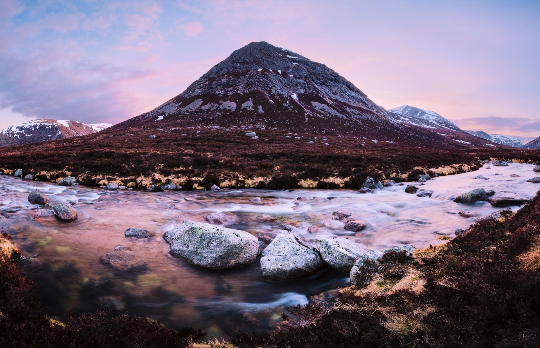 <p>Keen climbers head here to scale some of the UK’s highest mountains including Ben Macdui, Braeriach and Cairn Toul. Even its smaller mountains – like the 3,294-foot (1,004m) Devil's Point, pictured – brood with character. As well as hiking and biking, snow bunnies will love Glenshee Ski Centre and history lovers the wonderful 17th-century Braemar Castle.</p>