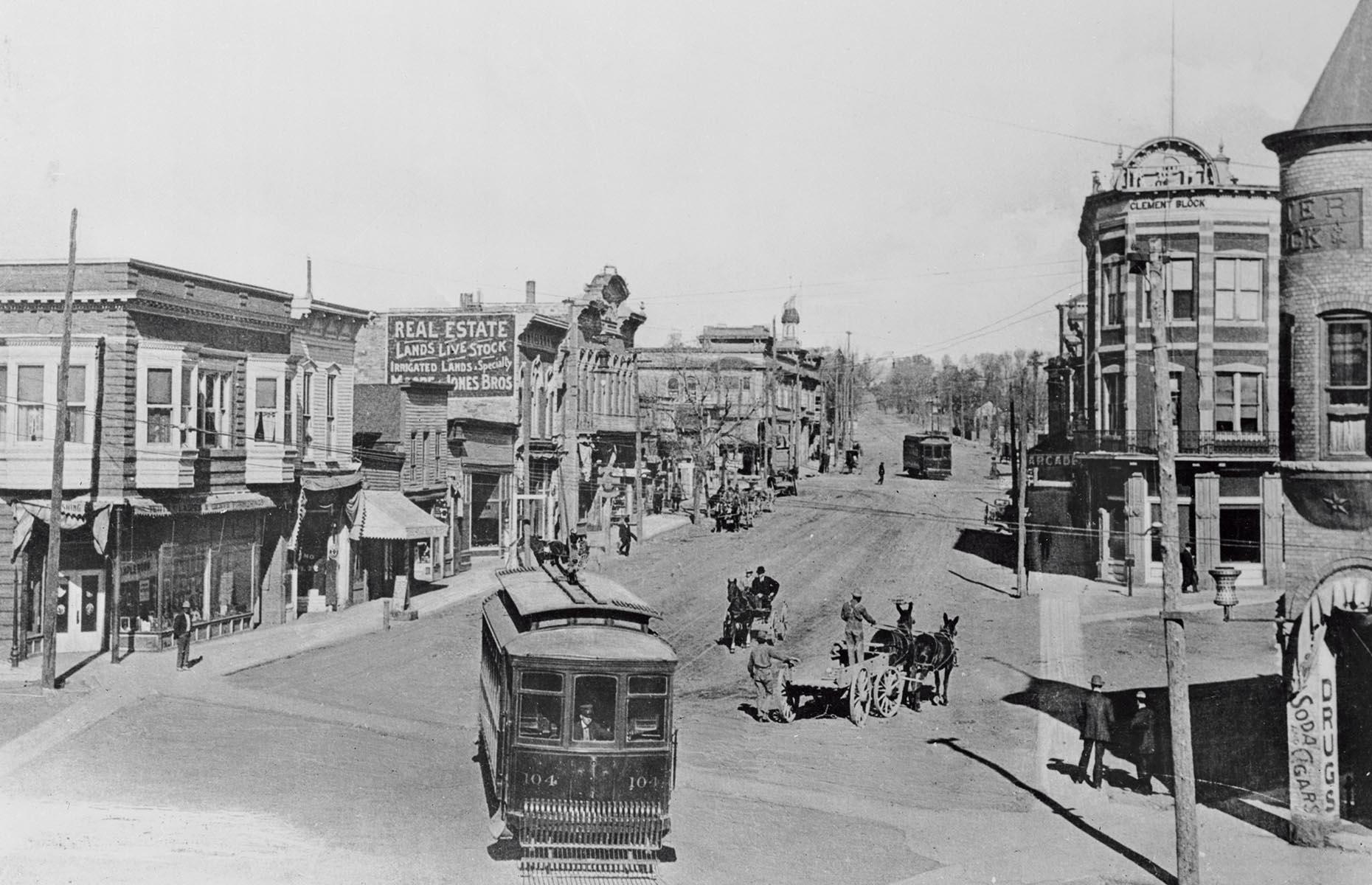 Slide 6 of 34: Due to the harsh conditions – hot weather, unproductive soil and limited water resources – Las Vegas grew slowly at first. There was an exception to the rule though. One area flourished, rapidly developing as a red light and gambling district. Even though the state outlawed gambling in 1910, illegal casinos continued underground until 1931 when it was legalized again. The nickname Sin City is thought to have originated from the two original blocks of Fremont Street, where gambling, ladies of the night and liquor were all easily accessible.