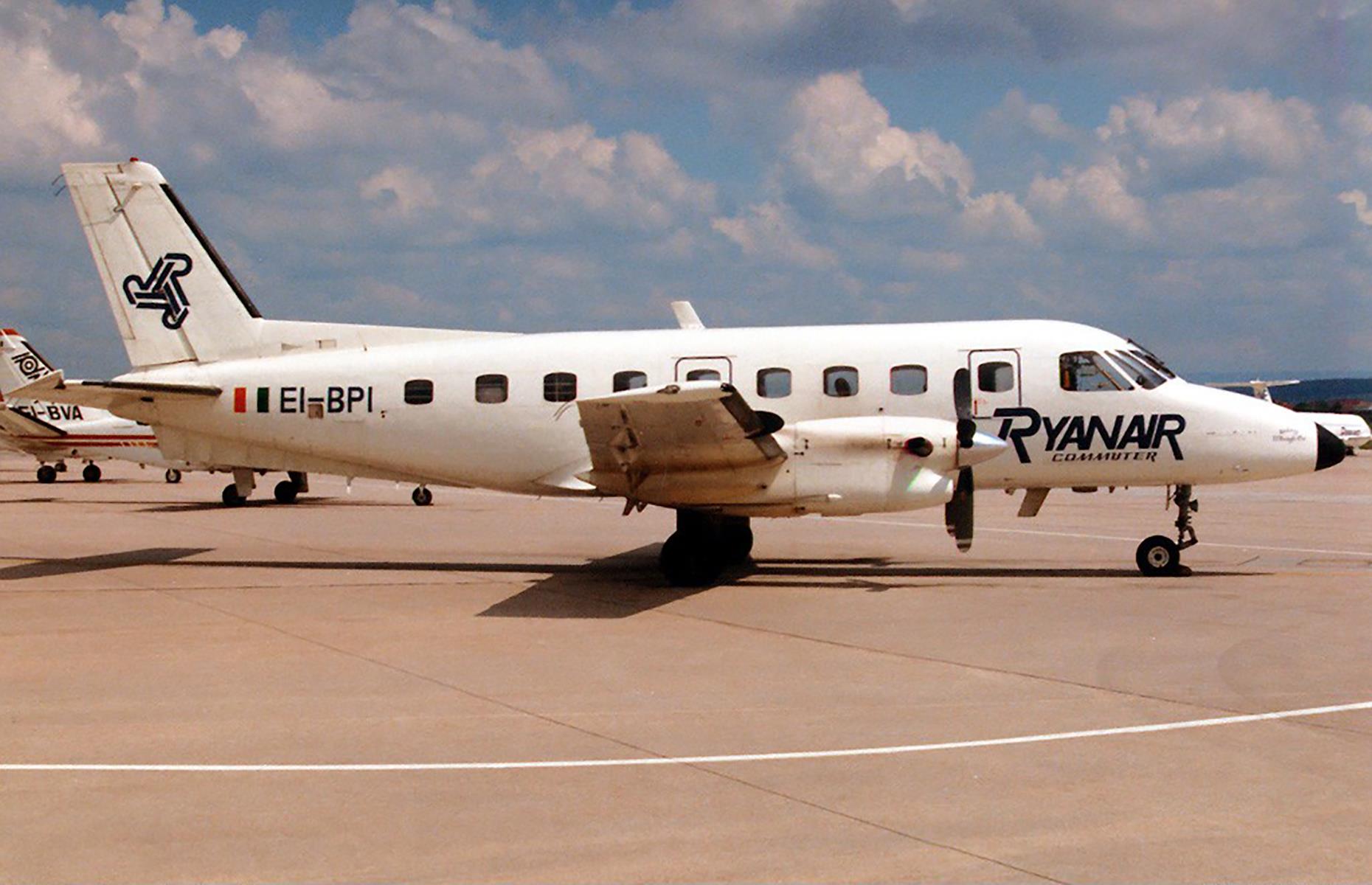 The fate of Laker Airways didn't stop the rise of other low-cost carriers though, and Ryanair launched in 1985. Early services covered short distances, with the first flights operating from Ireland's Waterford to London Gatwick. Ryanair set the bar for today's budget airlines and it's now one of Europe's largest carriers. A branded aircraft is pictured here at Stuttgart Airport in 1988.