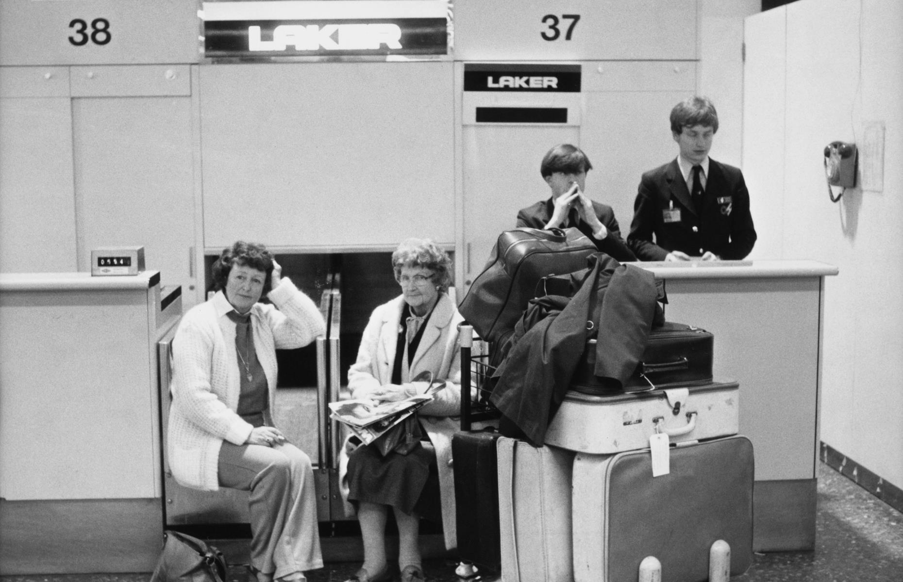<p>Laker Airways collapsed in 1982, with debts amounting to $340 million. More than 6,000 passengers were left stranded in airports around the world. Here, exasperated travelers and dismayed Laker staff feel the brunt of the collapse on 5 February 1982. Now discover <a href="https://www.loveexploring.com/galleries/82971/groundbreaking-planes-that-changed-the-world?page=1">the groundbreaking planes that changed the world</a>.</p>