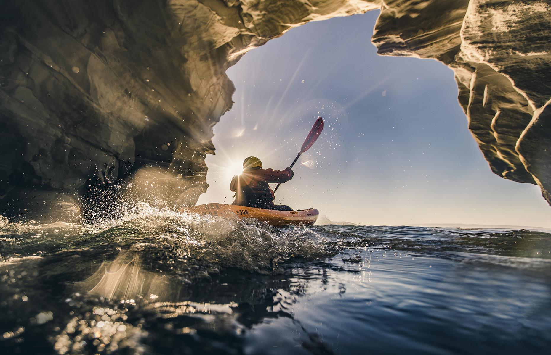 <p>The San Luis Obispo County stretch of the Californian coast is home to a world of grottoes, arches, rock gardens and caves. It's possible to explore their watery depths on <a href="https://centralcoastkayaks.com/">an excursion</a> – some of the caves run up to 30-feet (9m) deep. There are seals, otters and dolphins around too.</p>